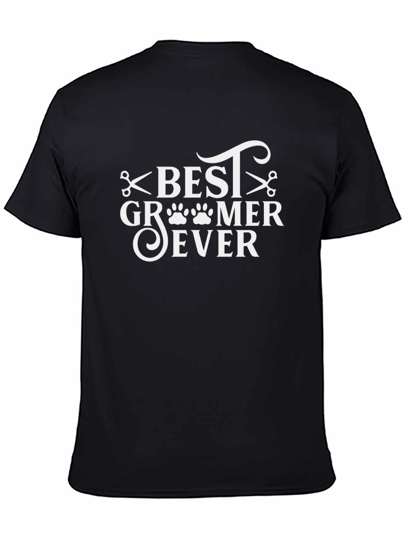 Best Groomer Ever Graphic Tee - Dog Grooming T-Shirt