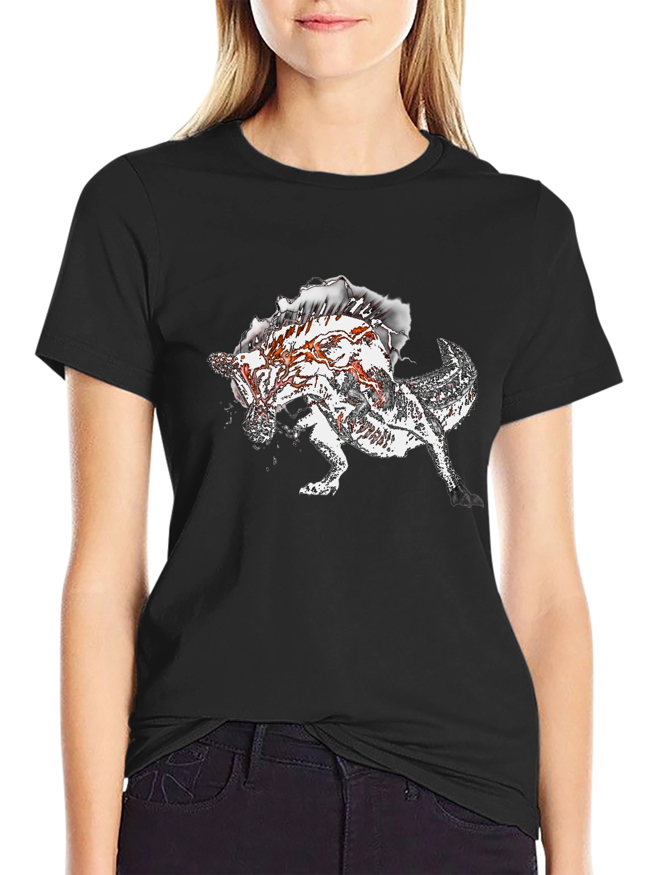 Monster Graphic Print T-Shirt