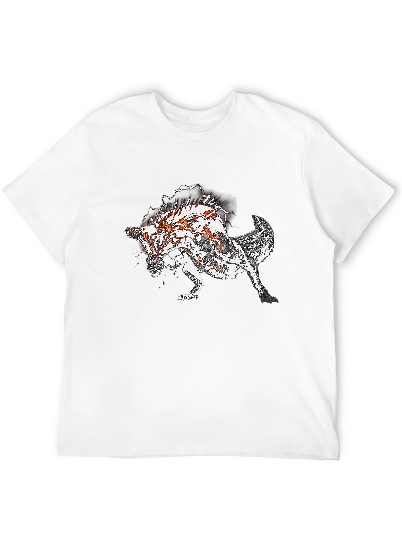 Monster Graphic Print T-Shirt
