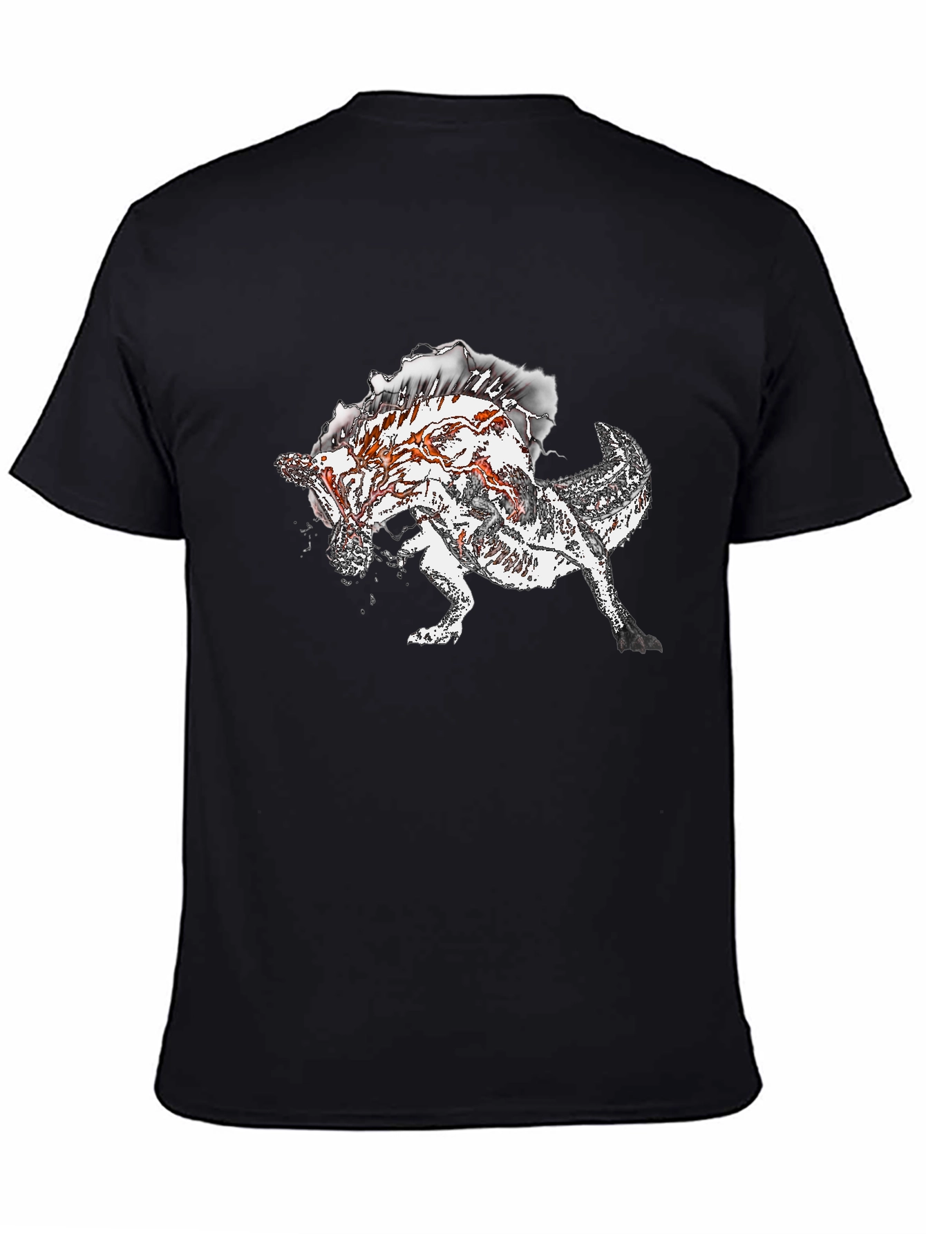Monster Graphic Print T-Shirt