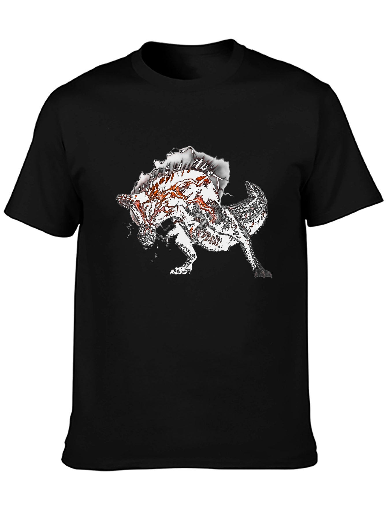 Monster Graphic Print T-Shirt