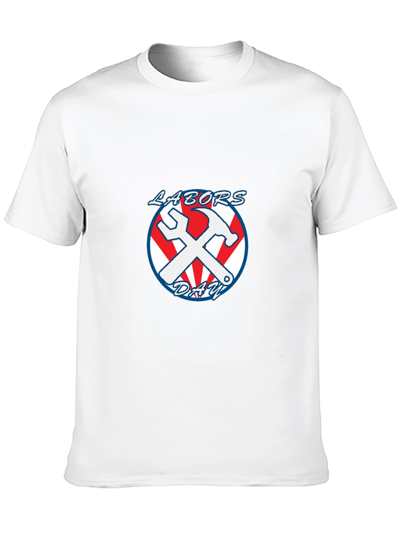 Labor Day T-Shirt Wrench & Hammer Graphic Tee
