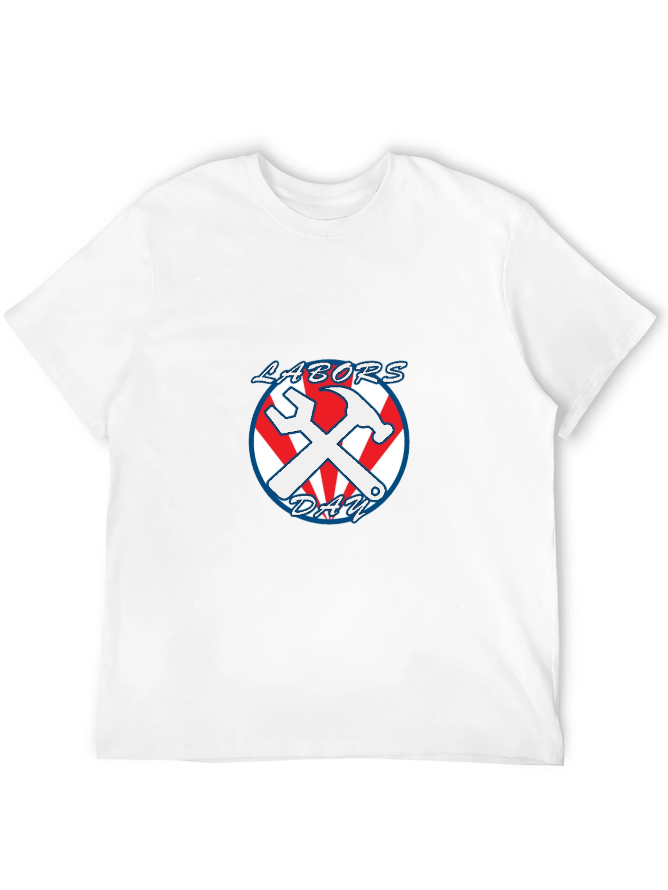 Labor Day T-Shirt Wrench & Hammer Graphic Tee