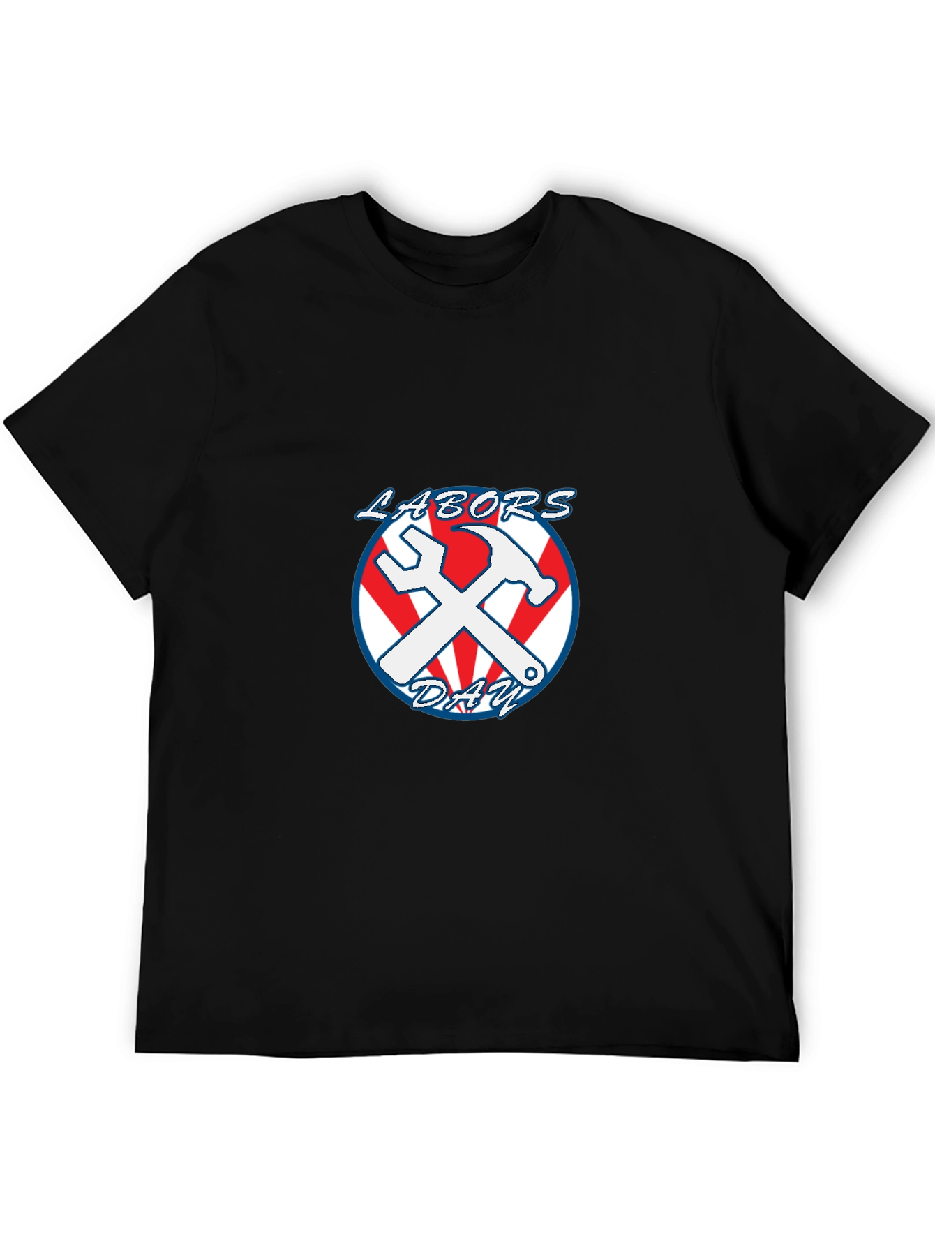 Labor Day T-Shirt Wrench & Hammer Graphic Tee
