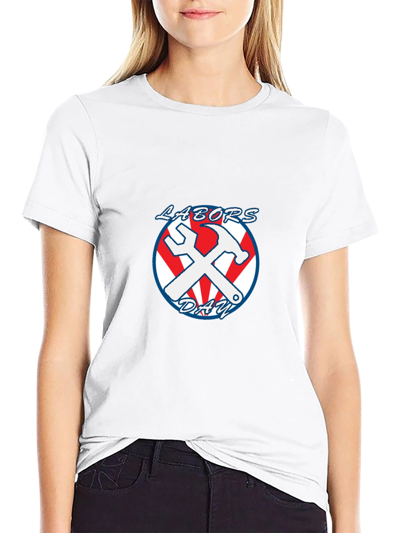 Labor Day T-Shirt Wrench & Hammer Graphic Tee