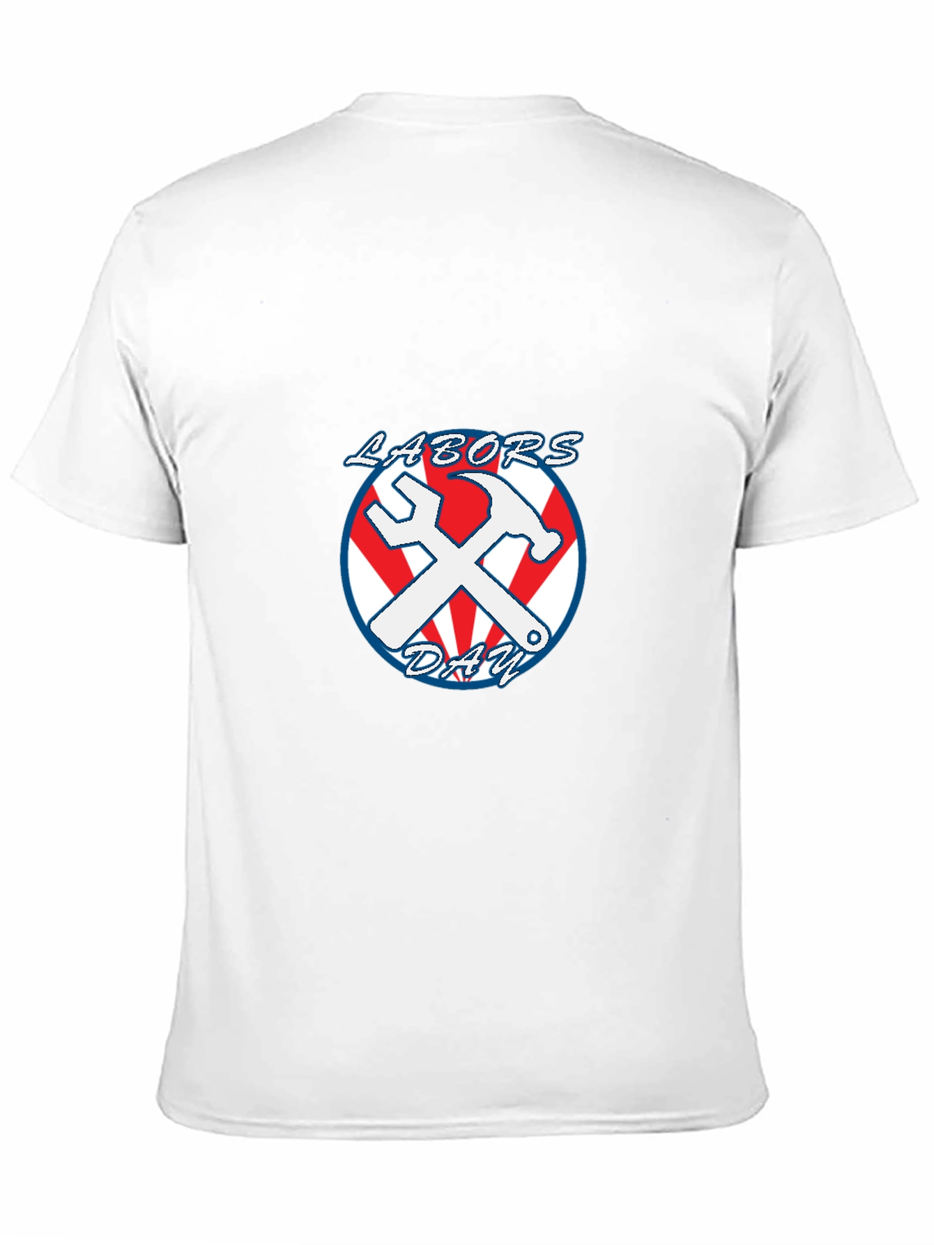 Labor Day T-Shirt Wrench & Hammer Graphic Tee