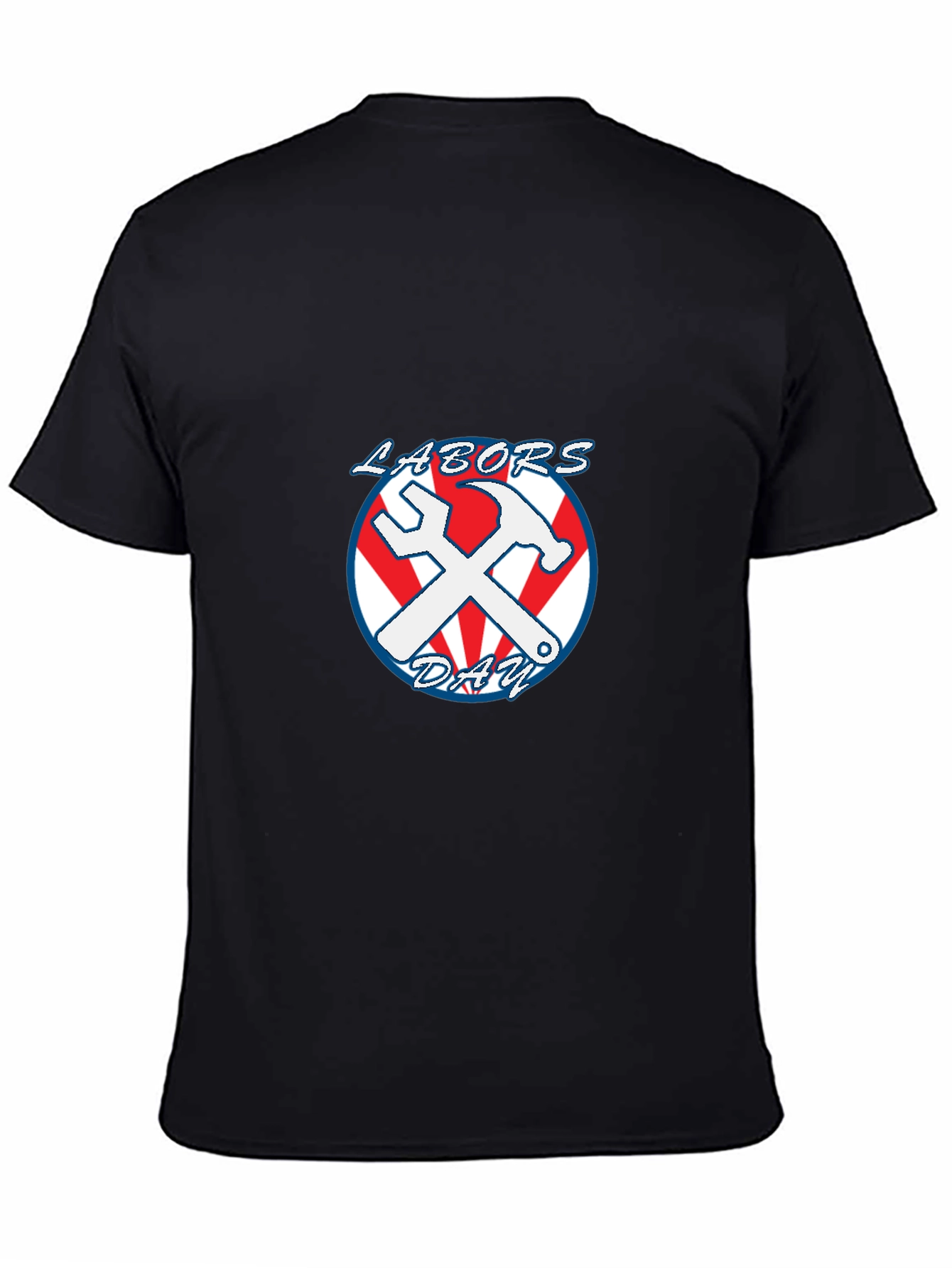 Labor Day T-Shirt Wrench & Hammer Graphic Tee
