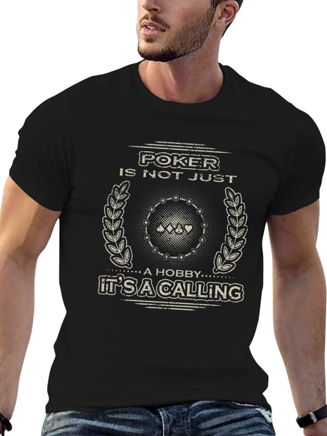 Poker Calling Tee - Game Night Apparel