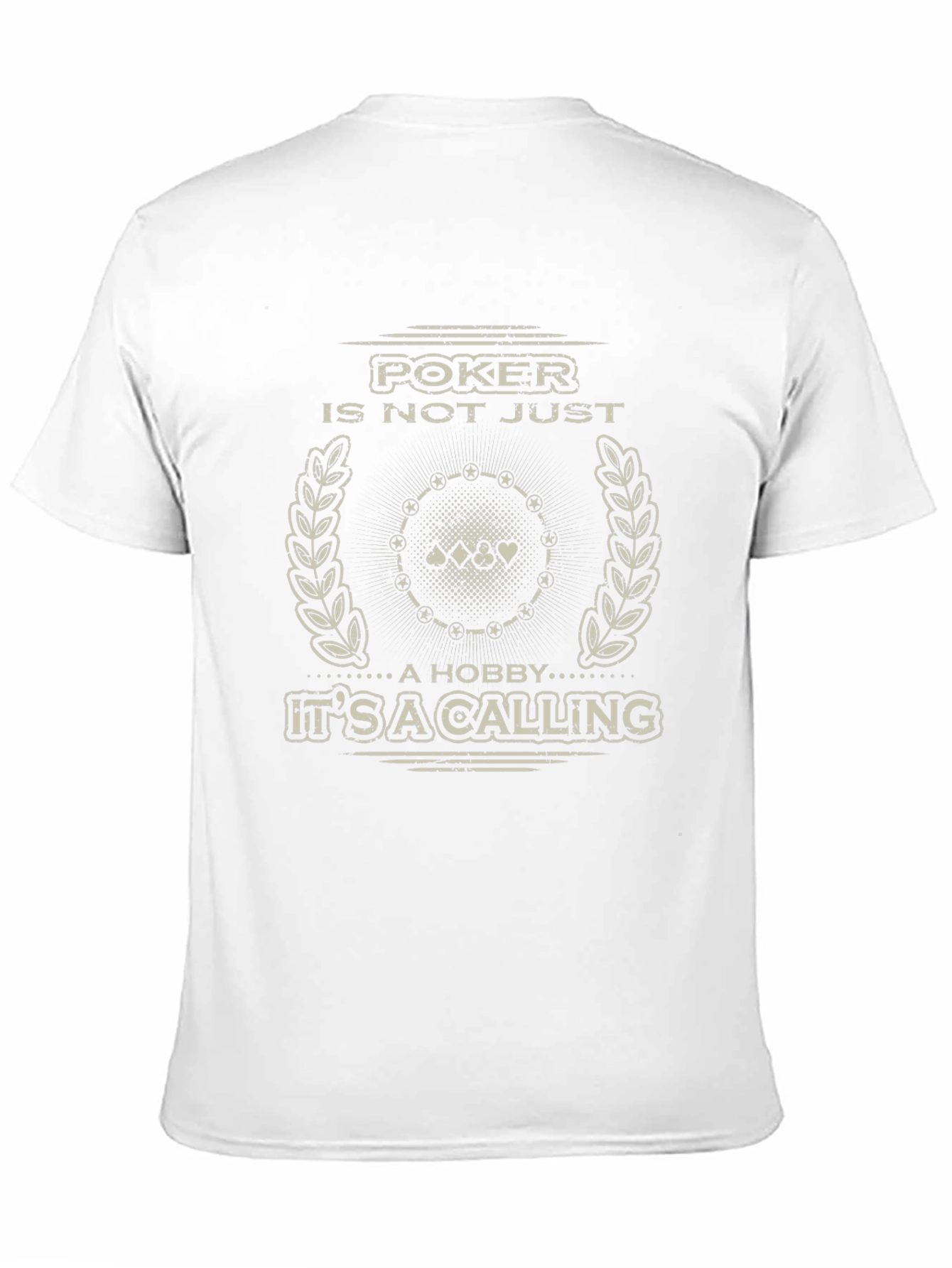 Poker Calling Tee - Game Night Apparel
