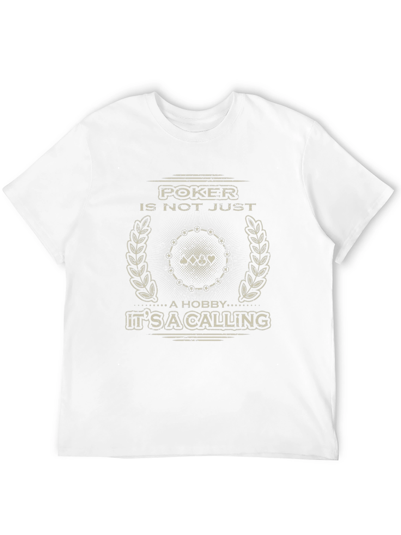Poker Calling Tee - Game Night Apparel