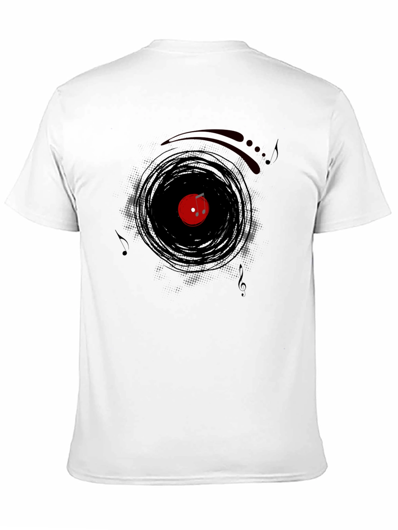 Vinyl Record Music Graphic T-Shirt