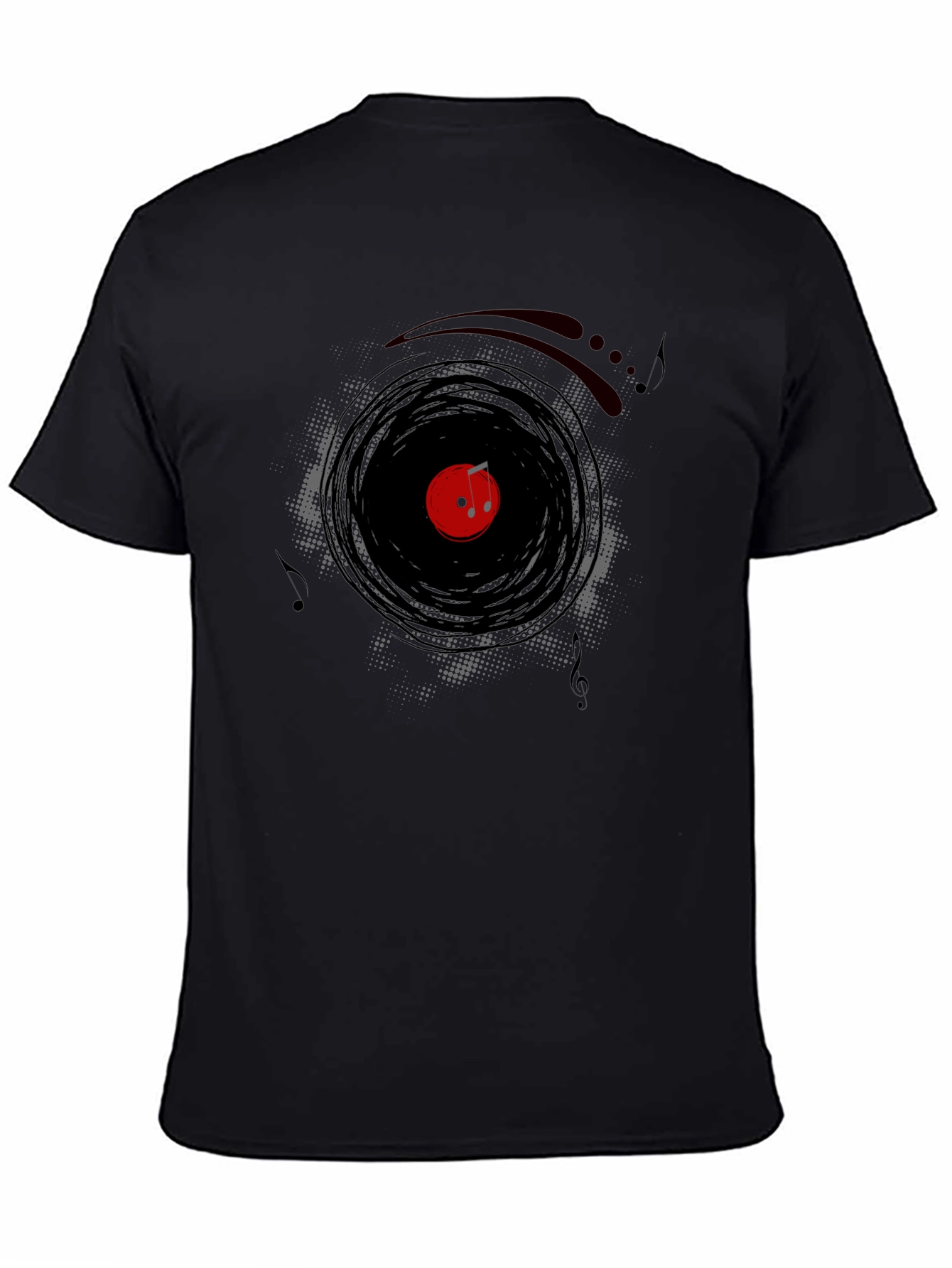 Vinyl Record Music Graphic T-Shirt