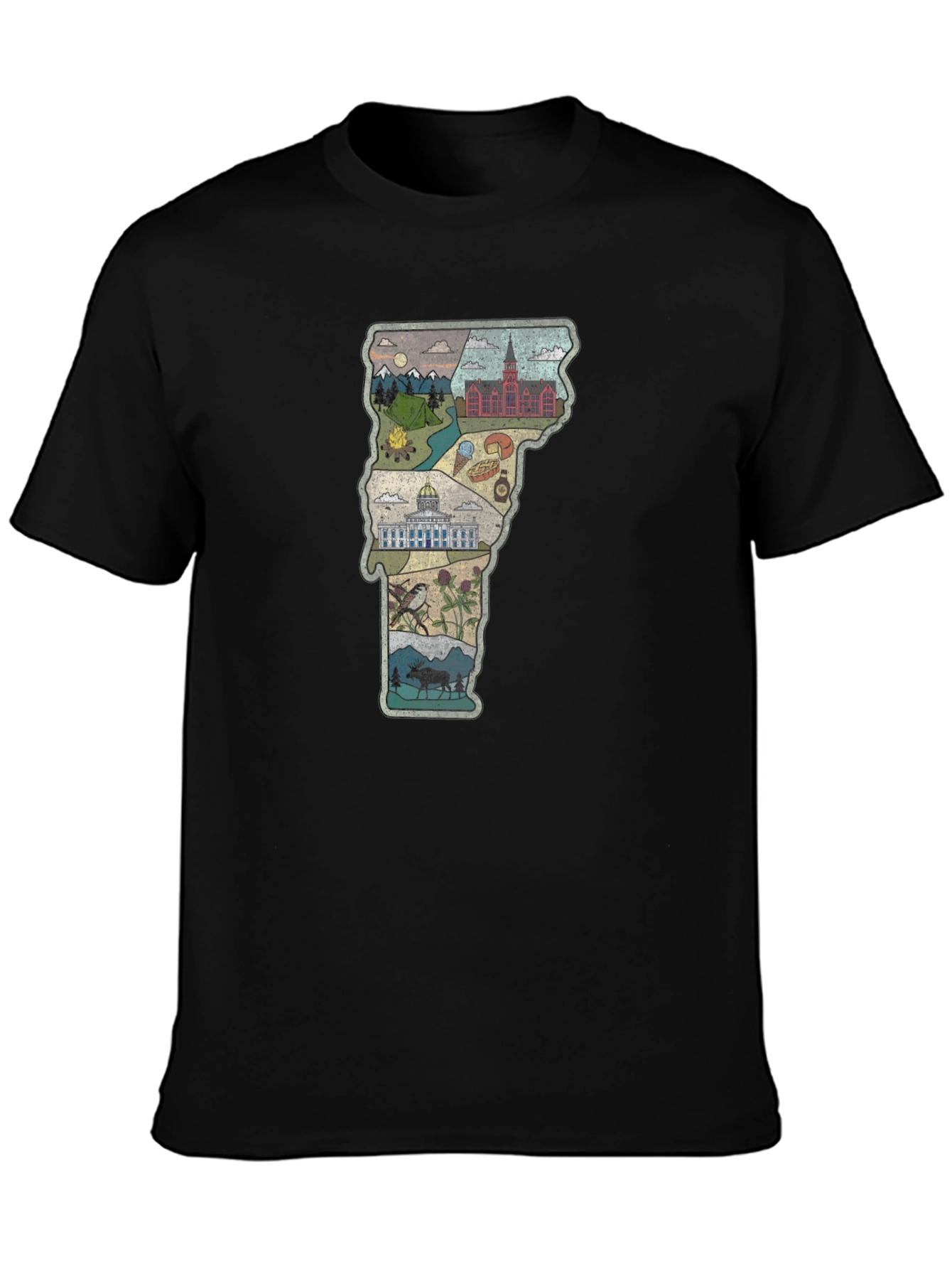 Vermont State Pride Graphic Tee