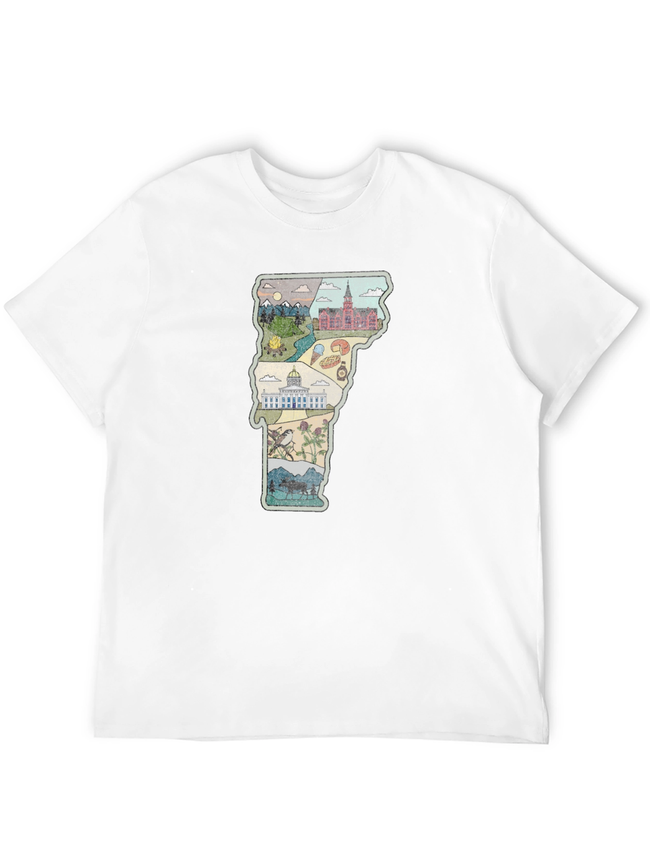 Vermont State Pride Graphic Tee