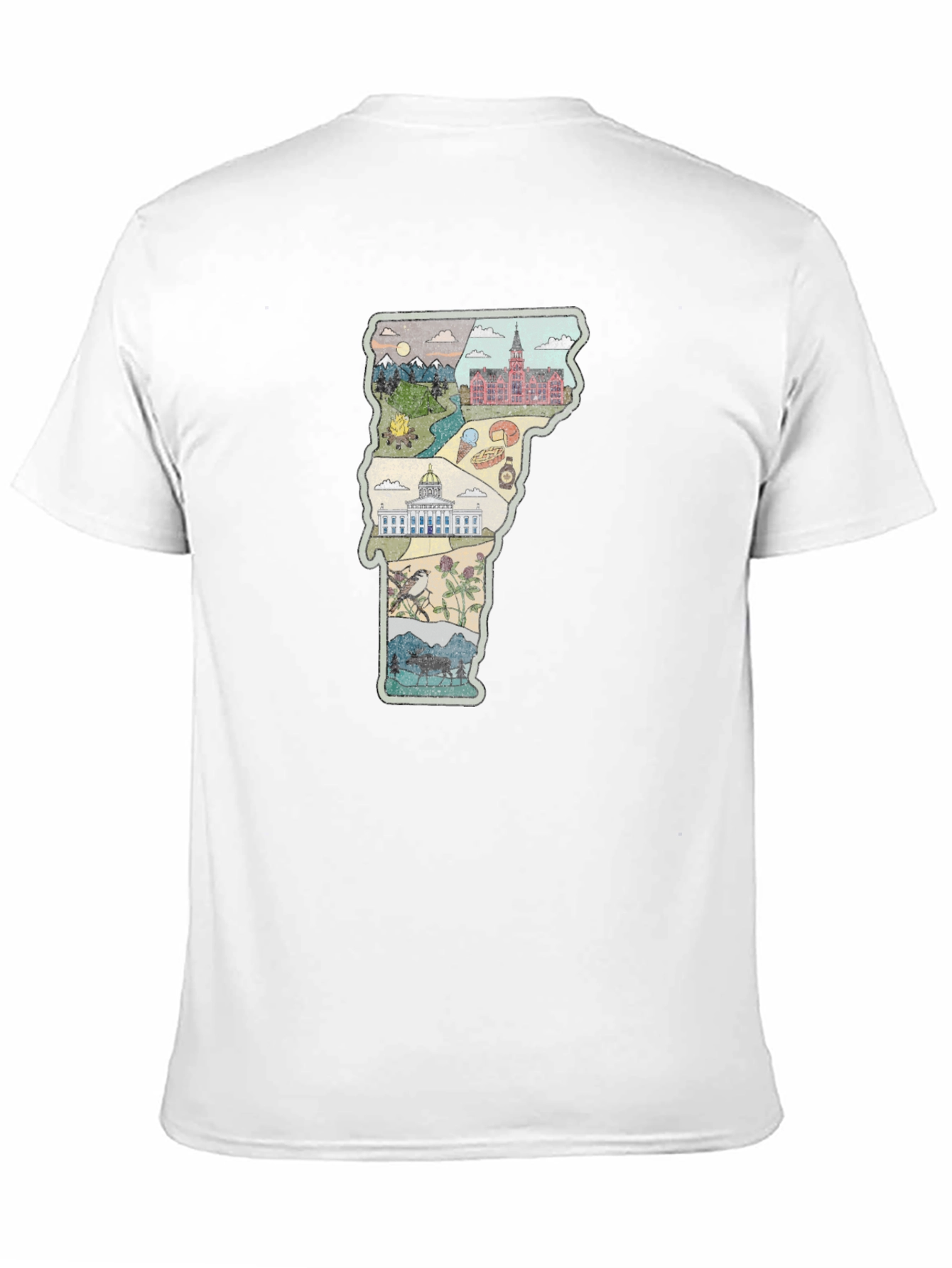 Vermont State Pride Graphic Tee