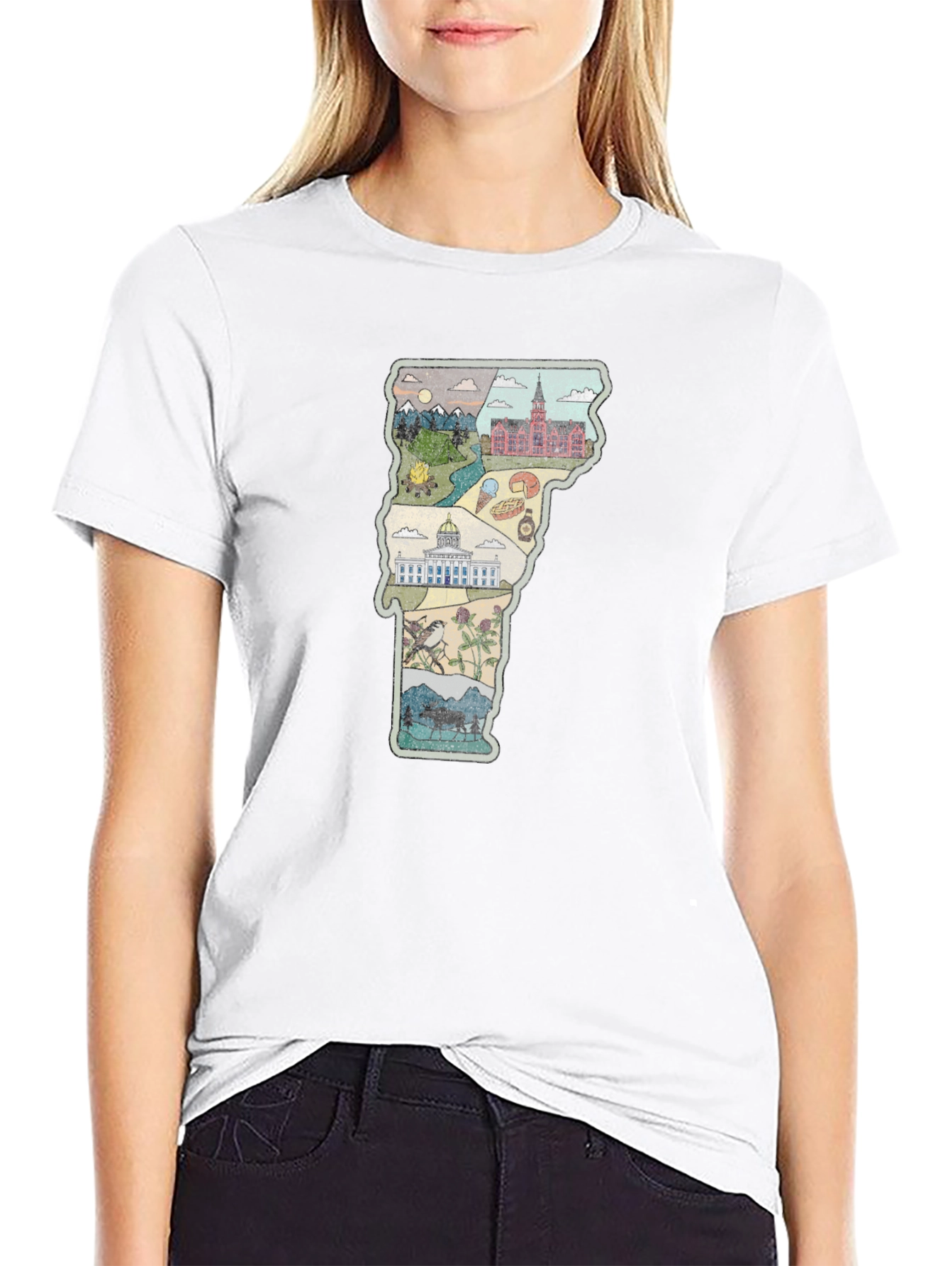Vermont State Pride Graphic Tee