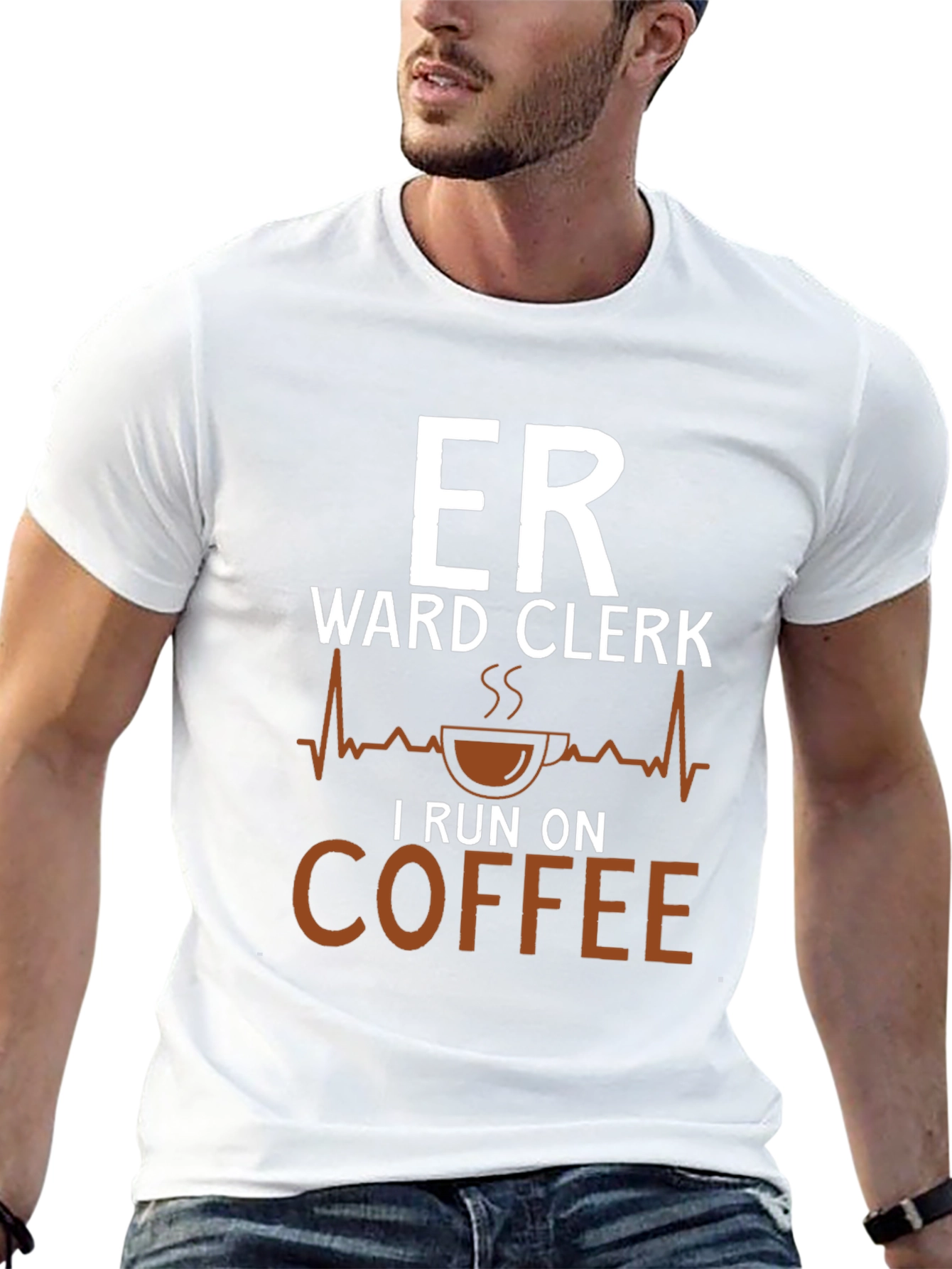 ER Ward Clerk Coffee T-Shirt