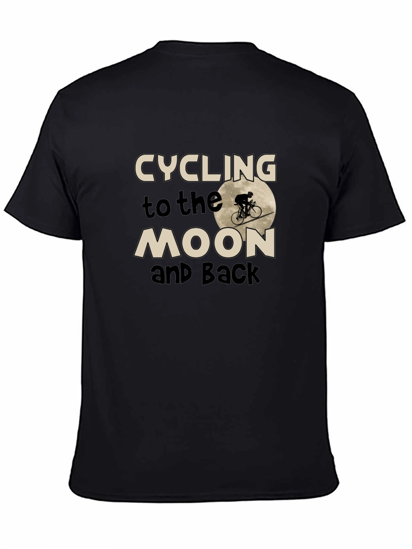 Cycling to the Moon and Back T-Shirt