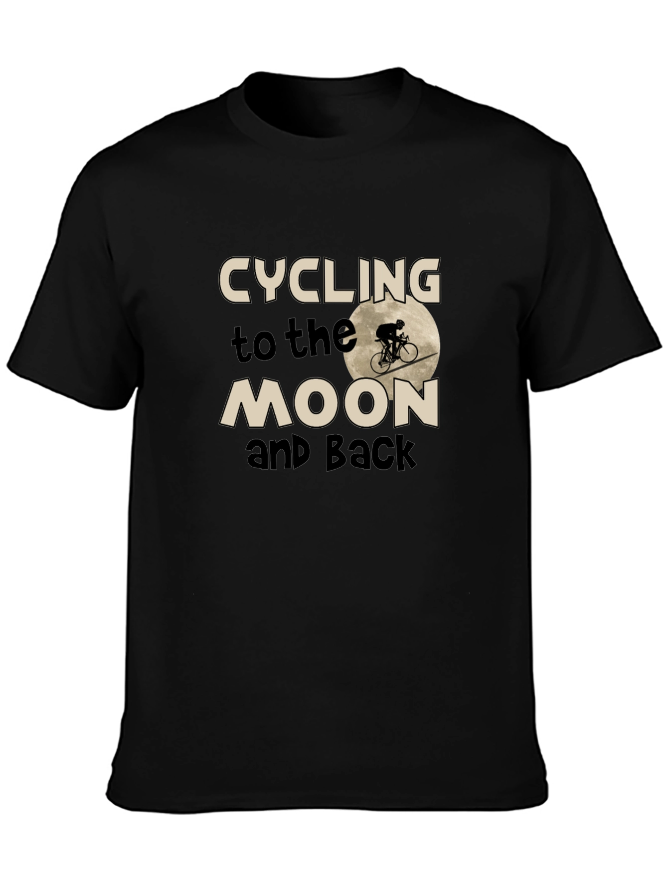 Cycling to the Moon and Back T-Shirt