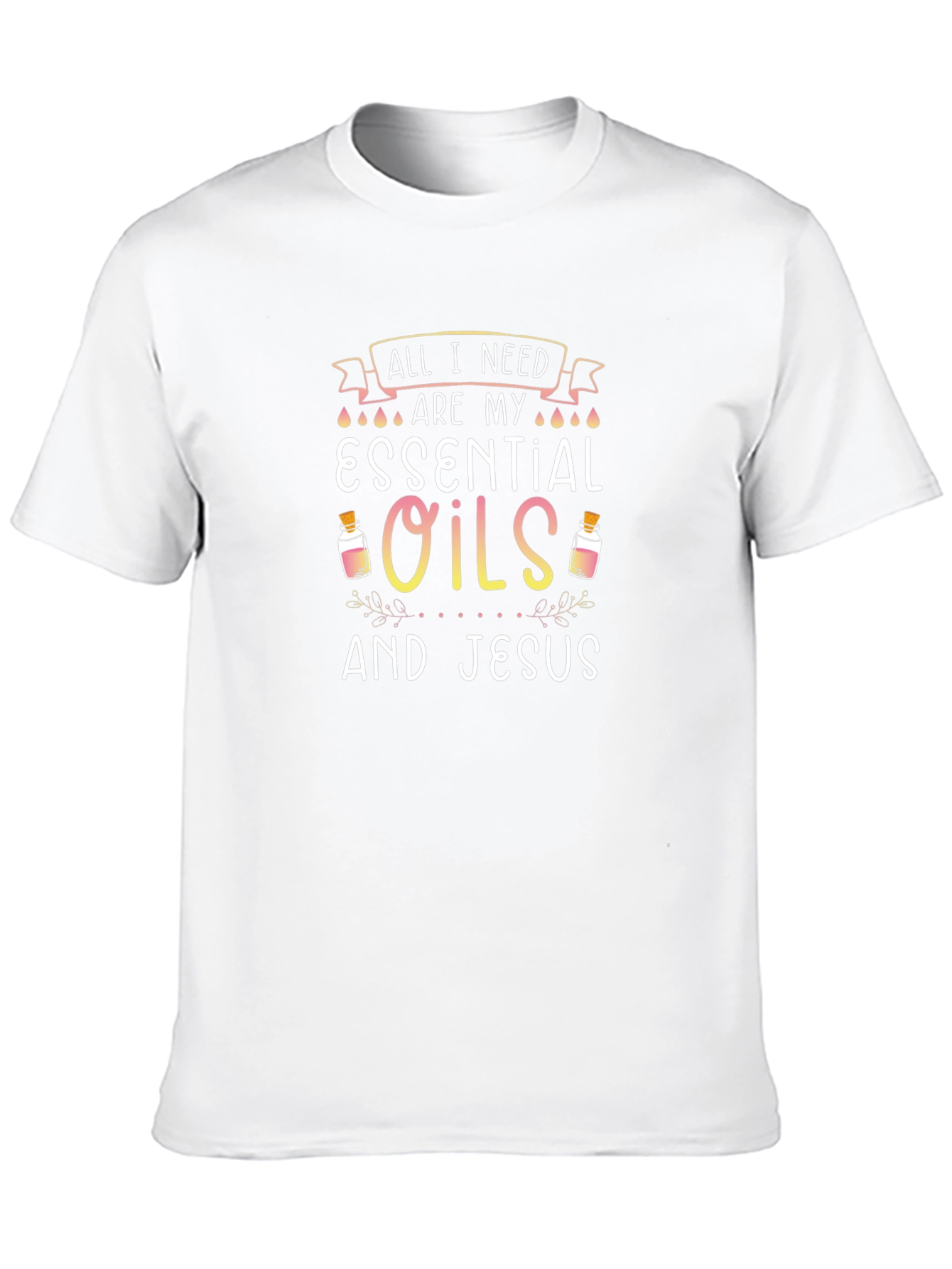 Essential Oils & Jesus Graphic Tee