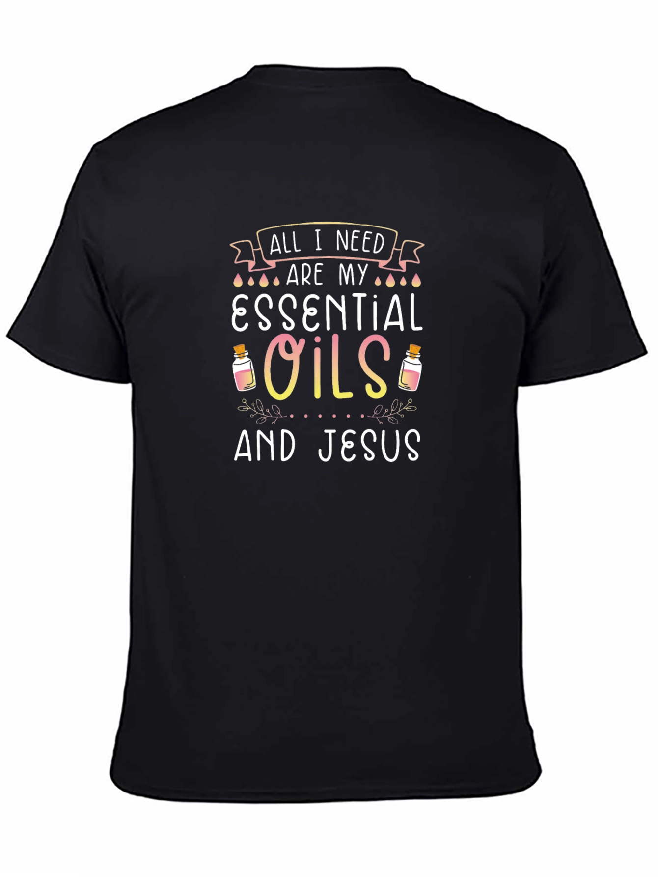 Essential Oils & Jesus Graphic Tee