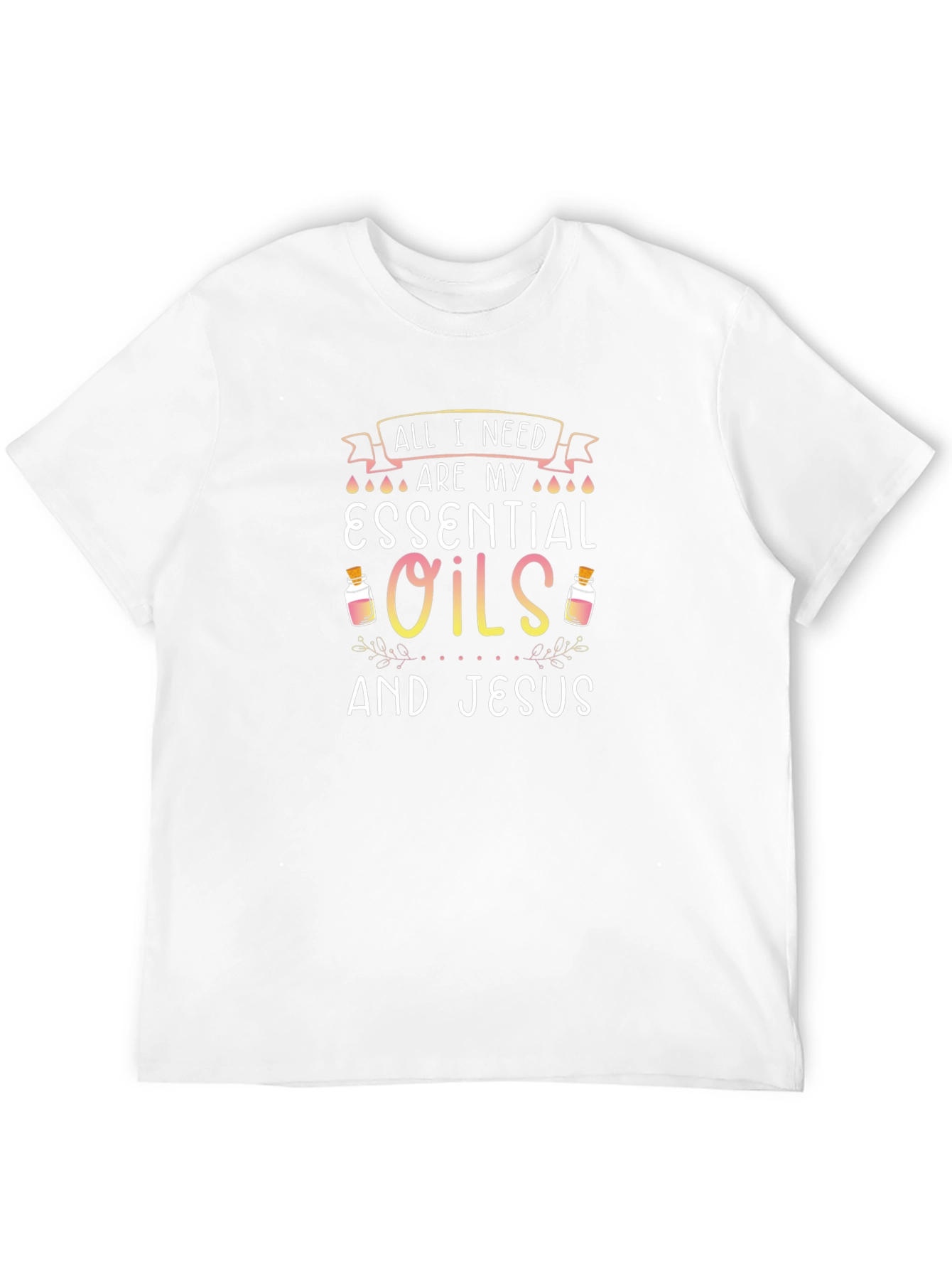 Essential Oils & Jesus Graphic Tee