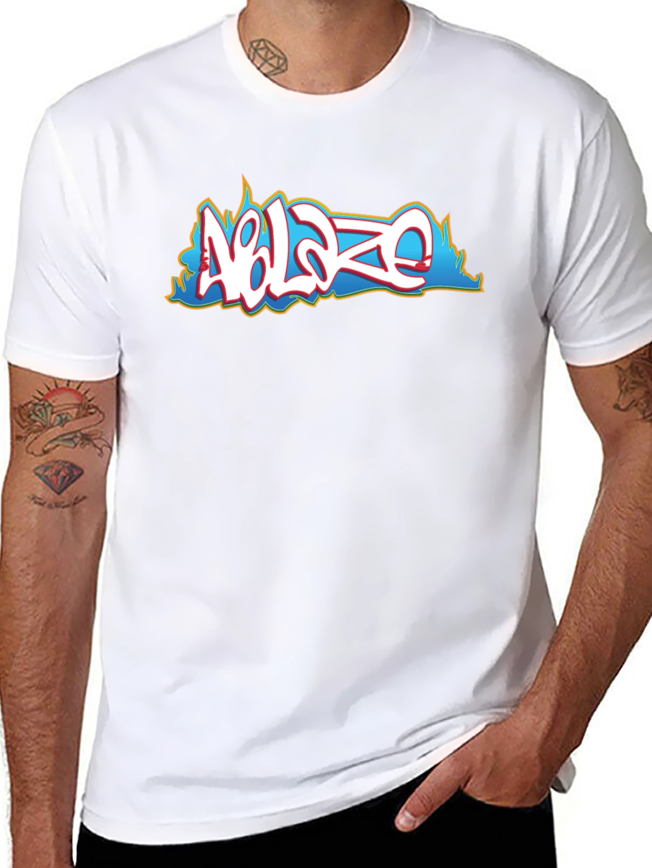 Cool Graphic Tee - Ablaze Design