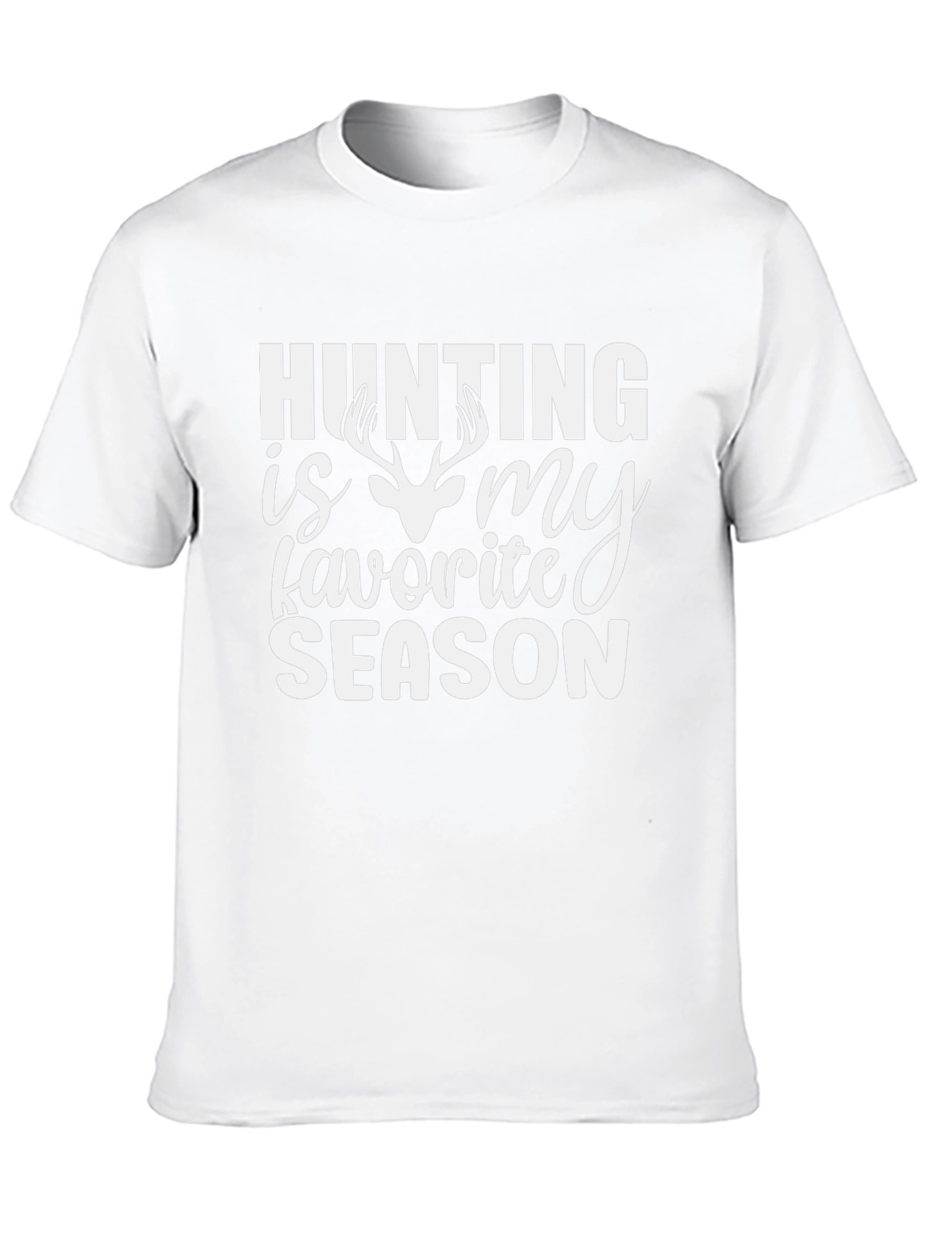 Hunting is My Favorite Season T-Shirt - Black