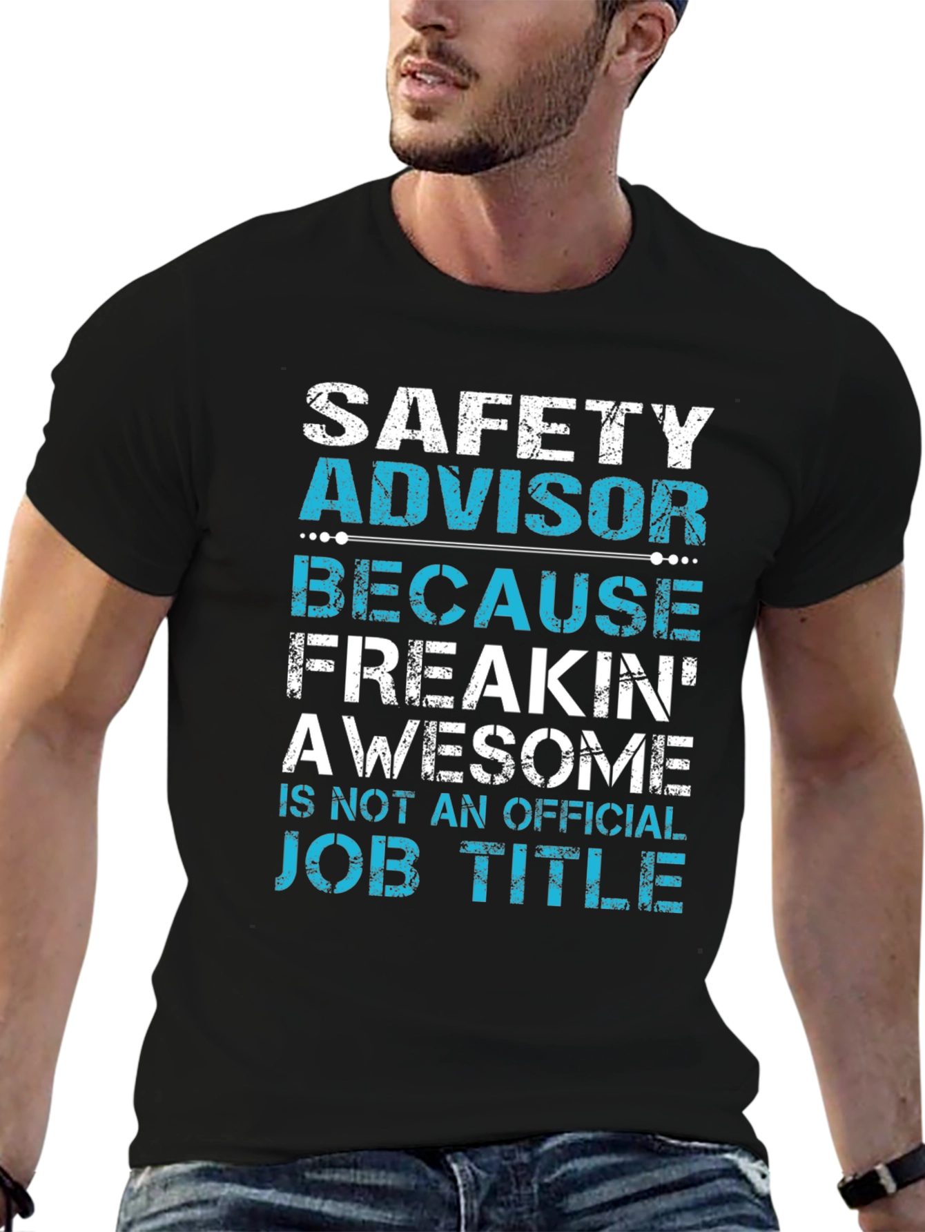 Safety Advisor Awesome Job Title T-Shirt