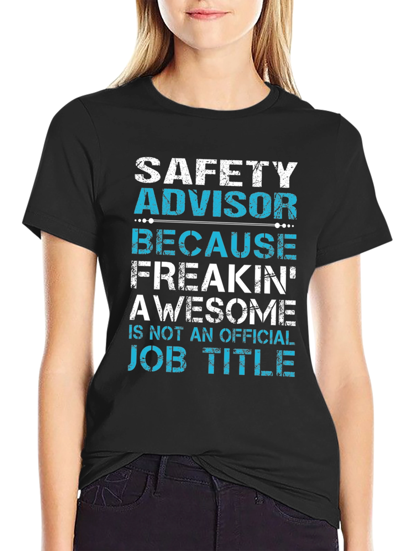 Safety Advisor Awesome Job Title T-Shirt