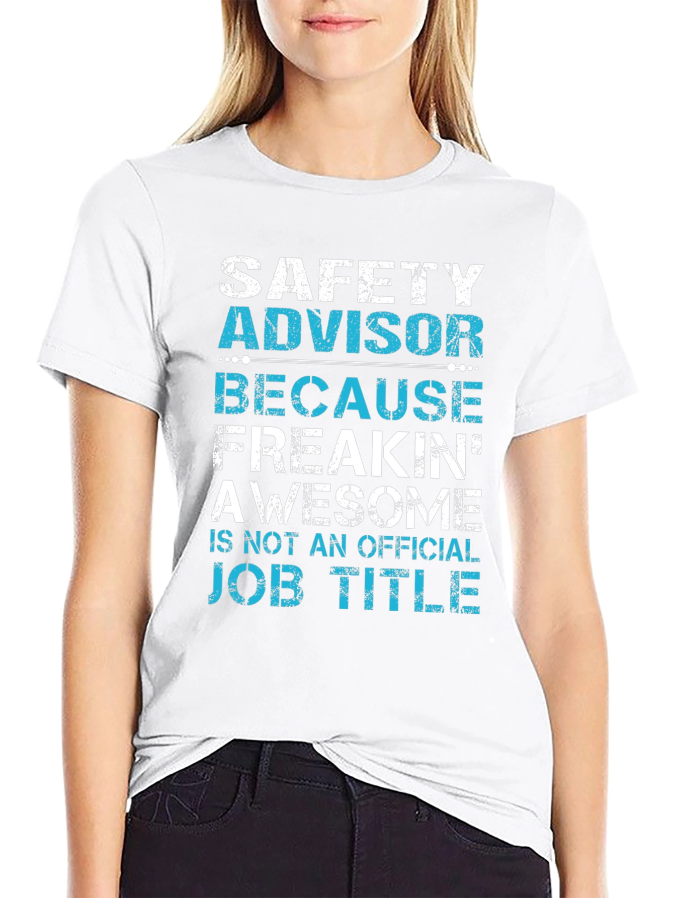 Safety Advisor Awesome Job Title T-Shirt