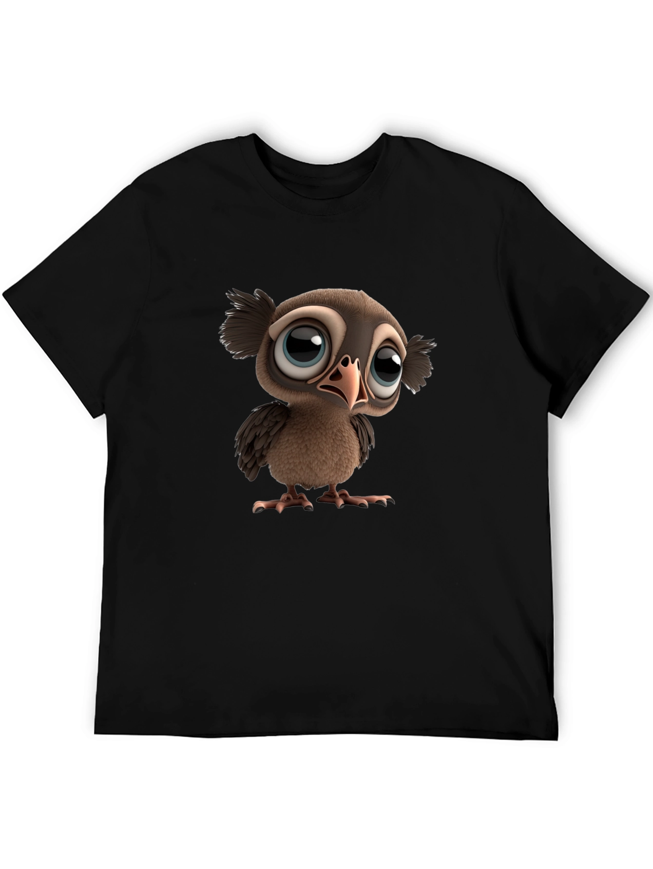 Cartoon Owl T-Shirt - Mens Graphic Tee