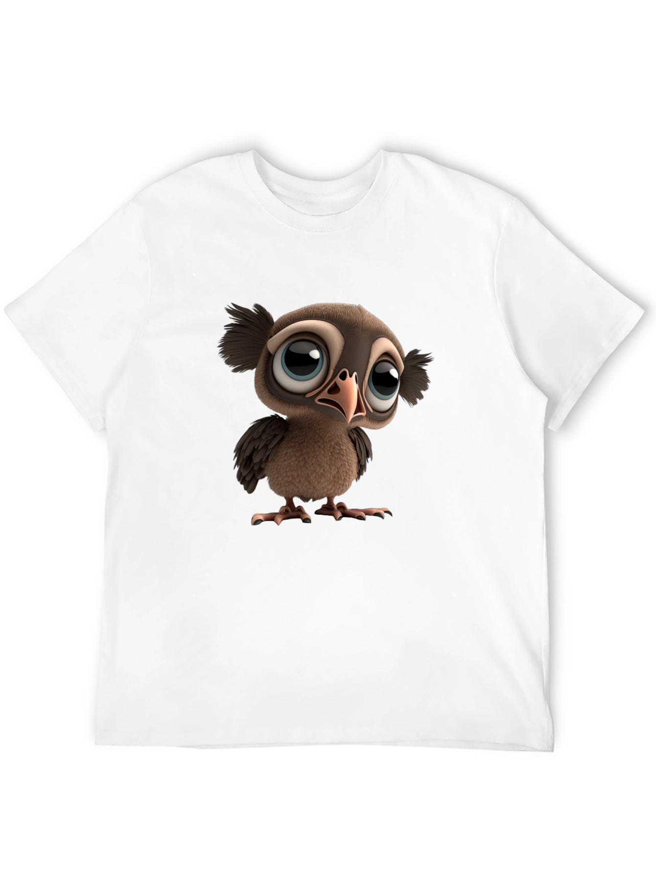 Cartoon Owl T-Shirt - Mens Graphic Tee
