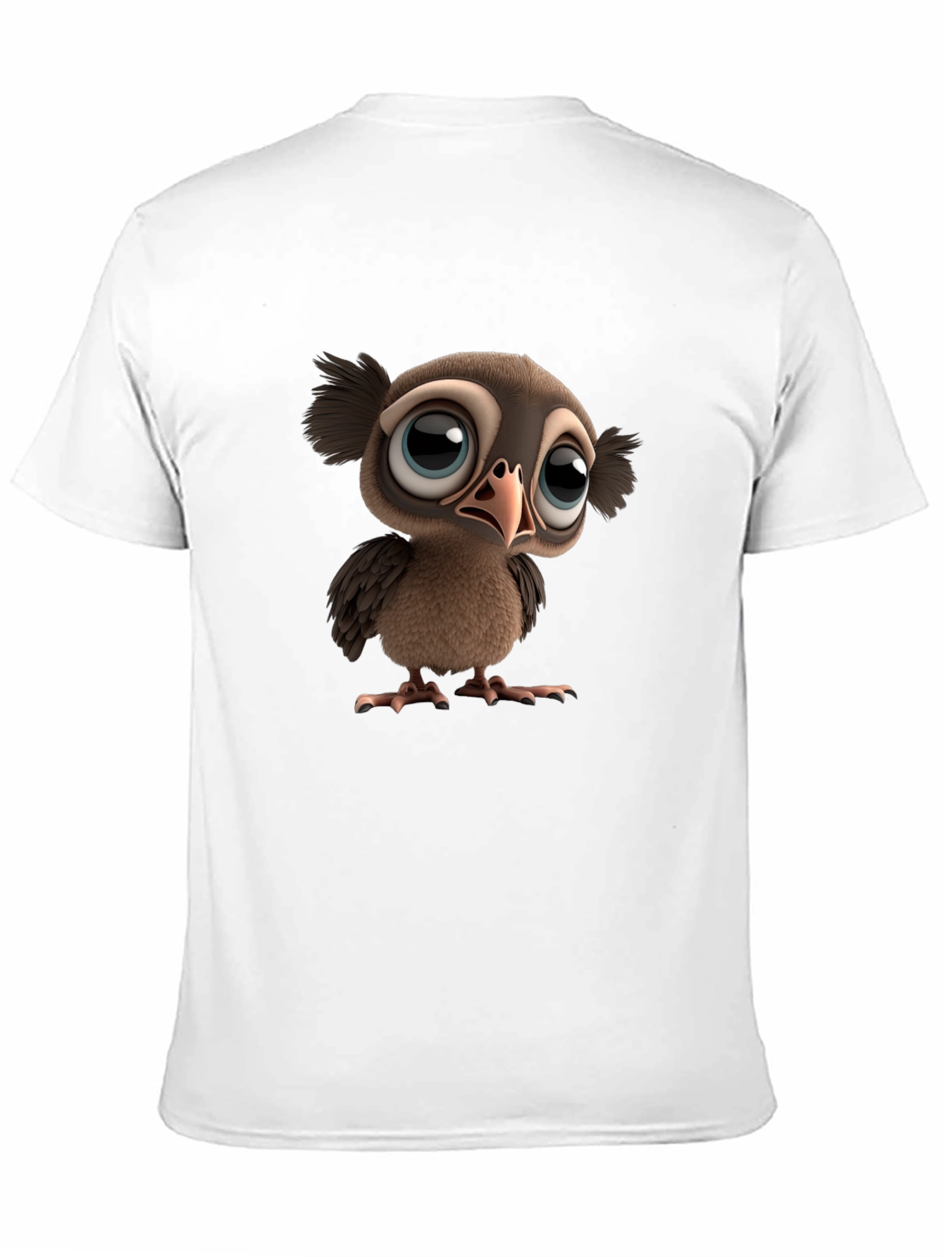 Cartoon Owl T-Shirt - Mens Graphic Tee