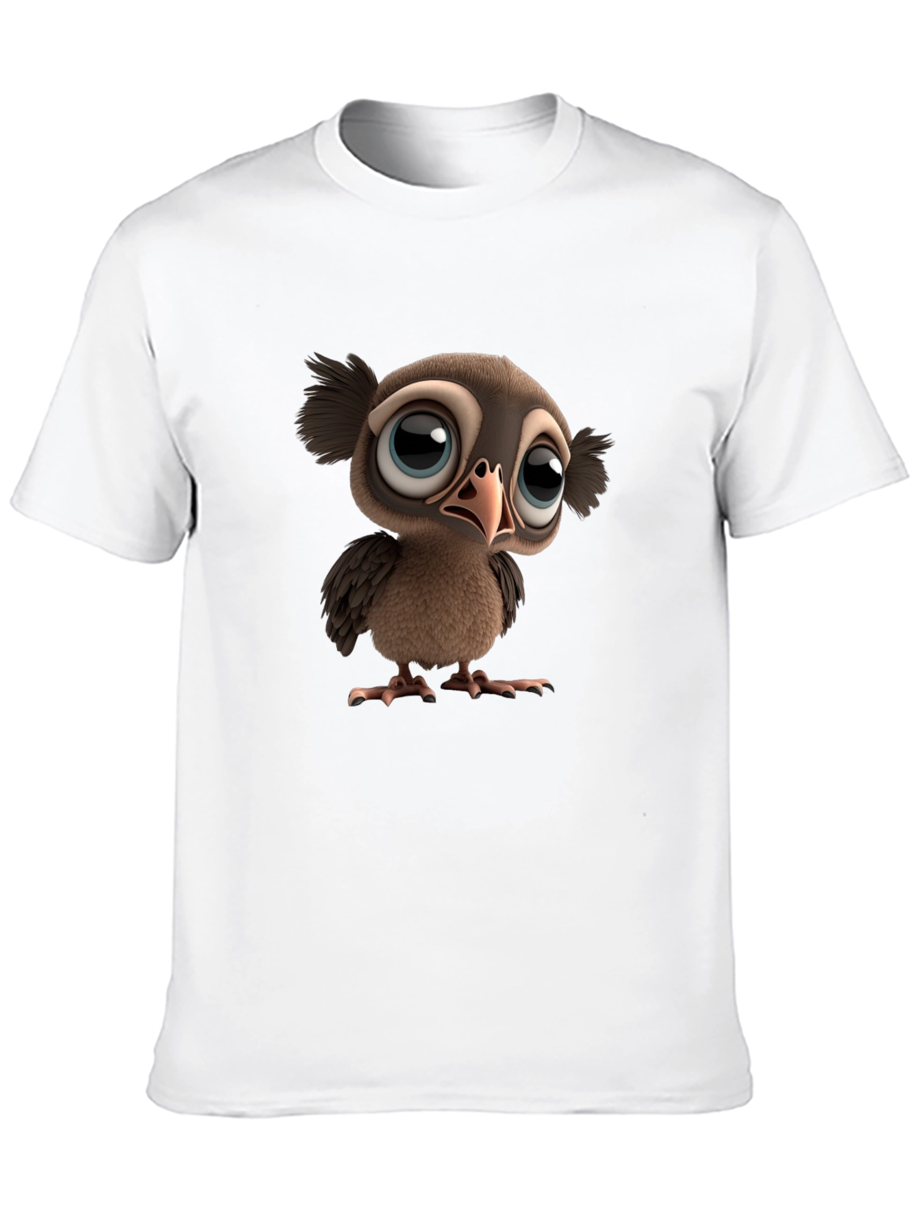 Cartoon Owl T-Shirt - Mens Graphic Tee