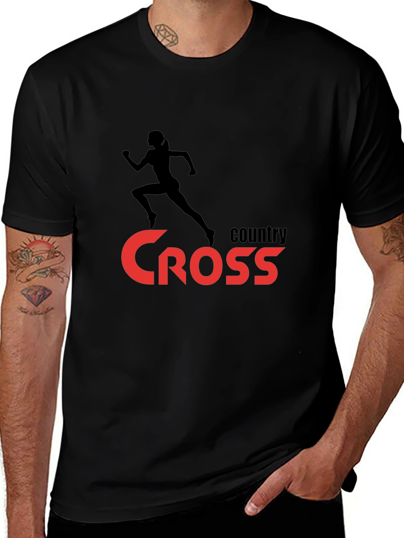 Country Cross Running Graphic Tee