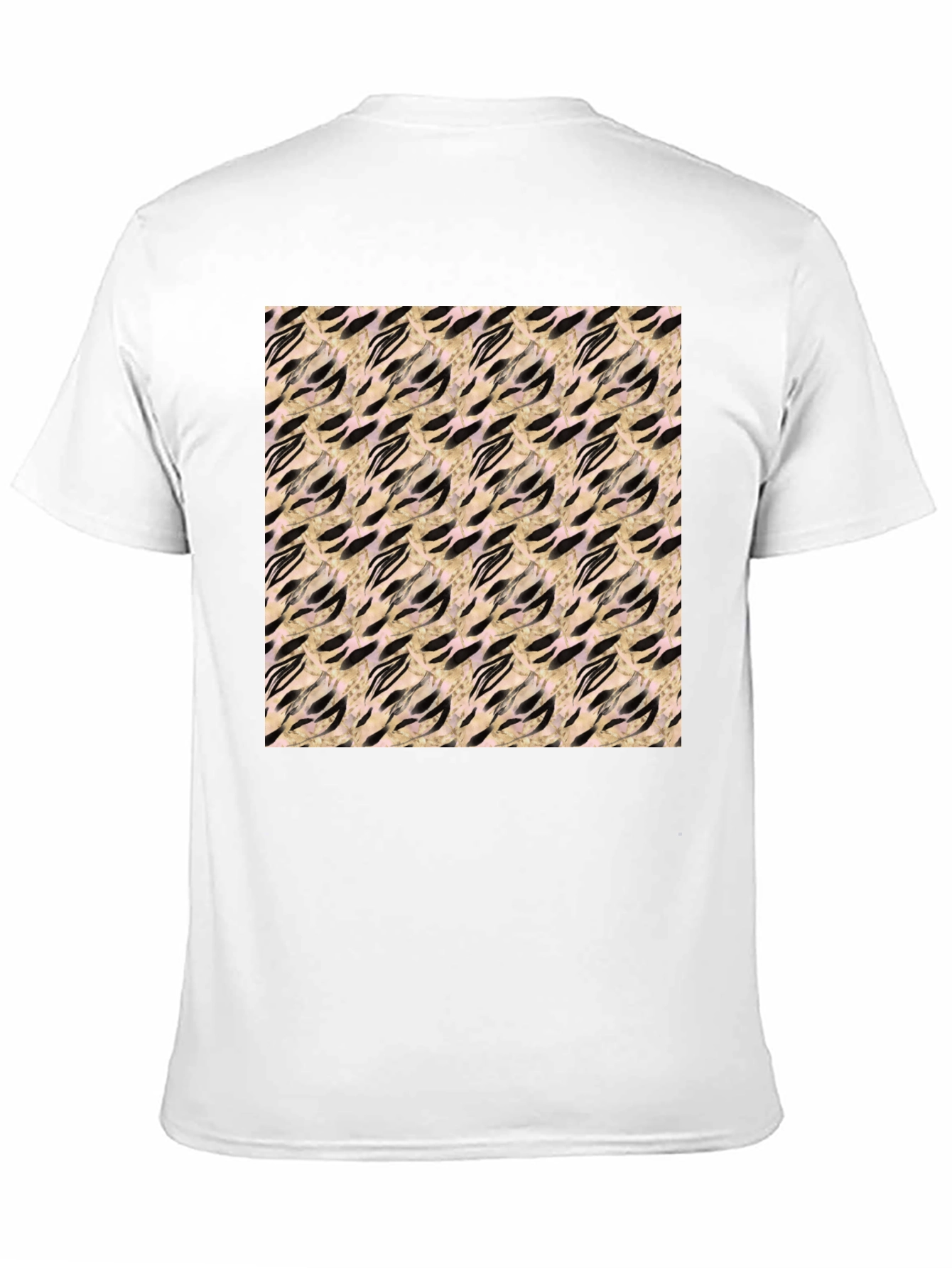 Abstract Pattern Crew Neck Tee