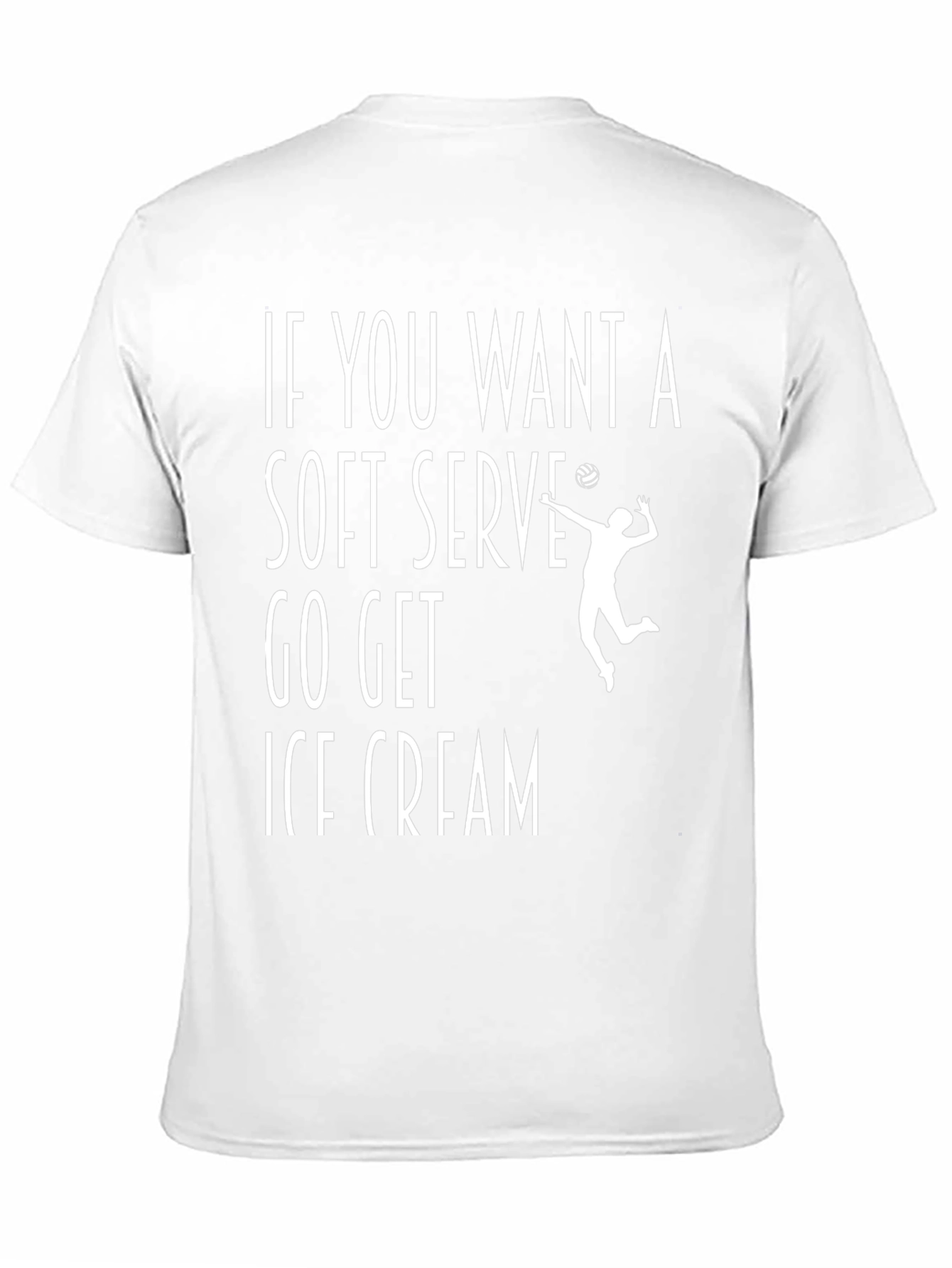 Soft Serve Volleyball Graphic Tee