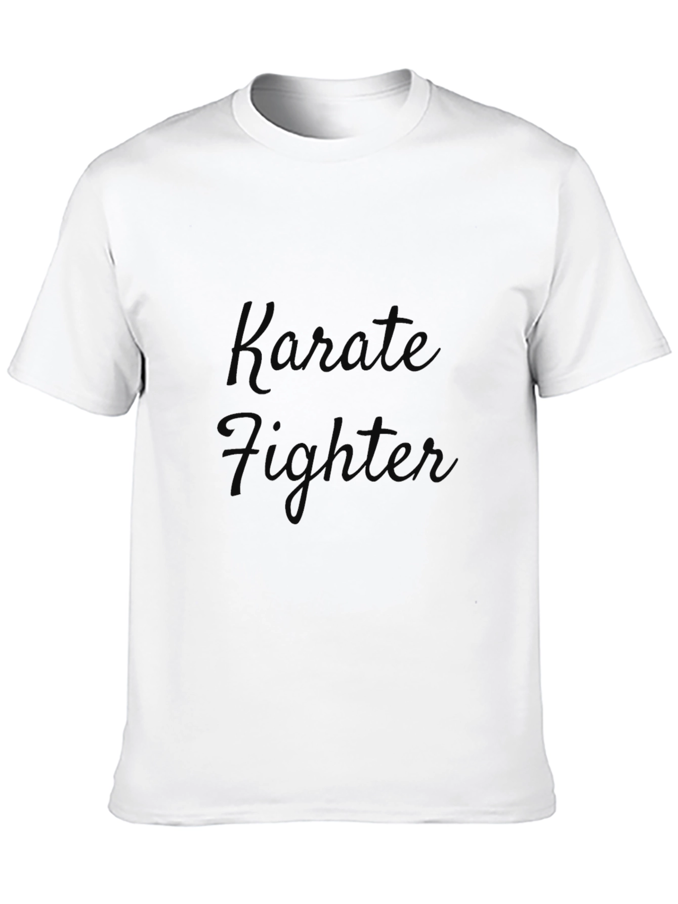 Karate Fighter Black T-Shirt
