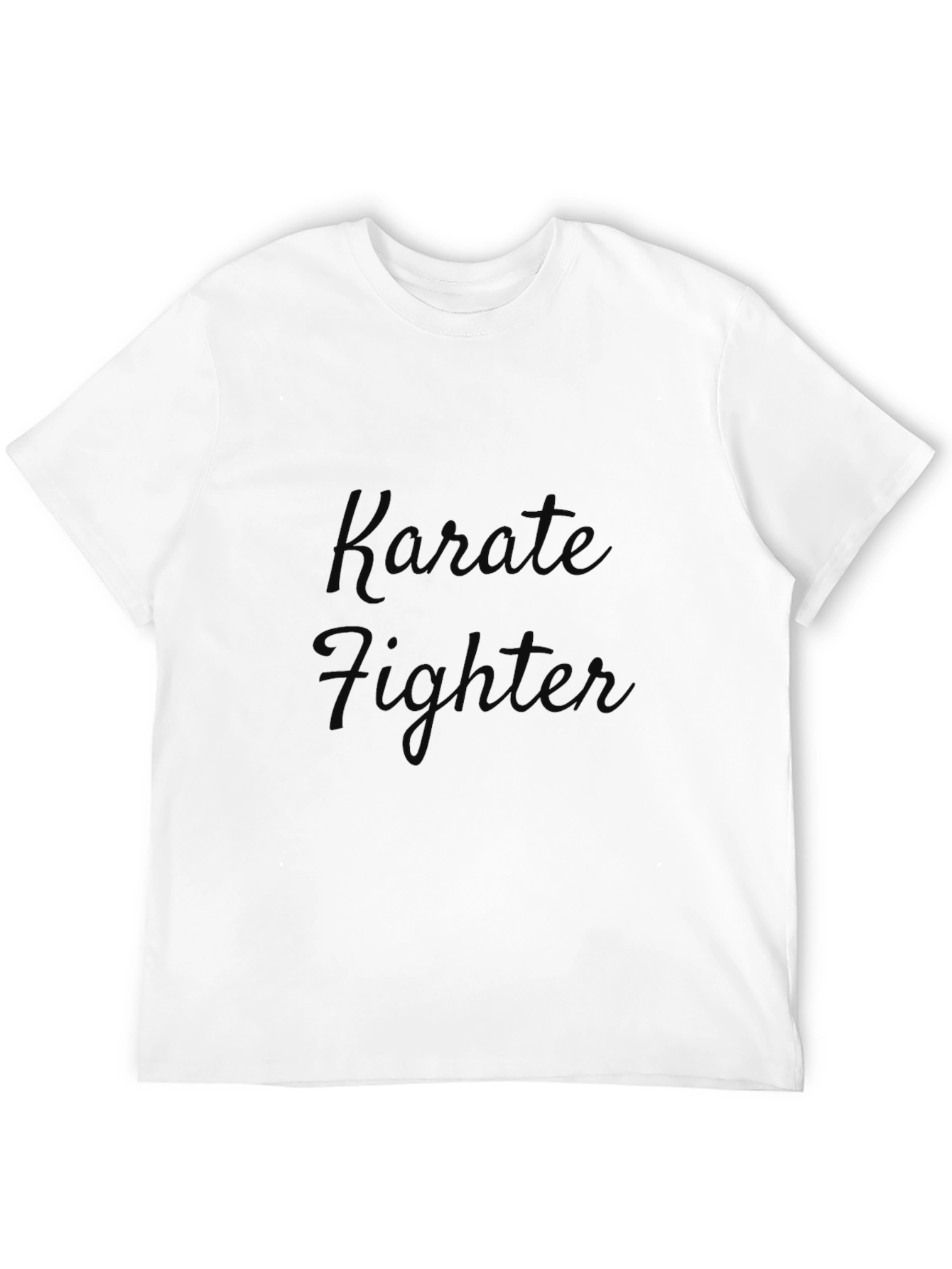 Karate Fighter Black T-Shirt