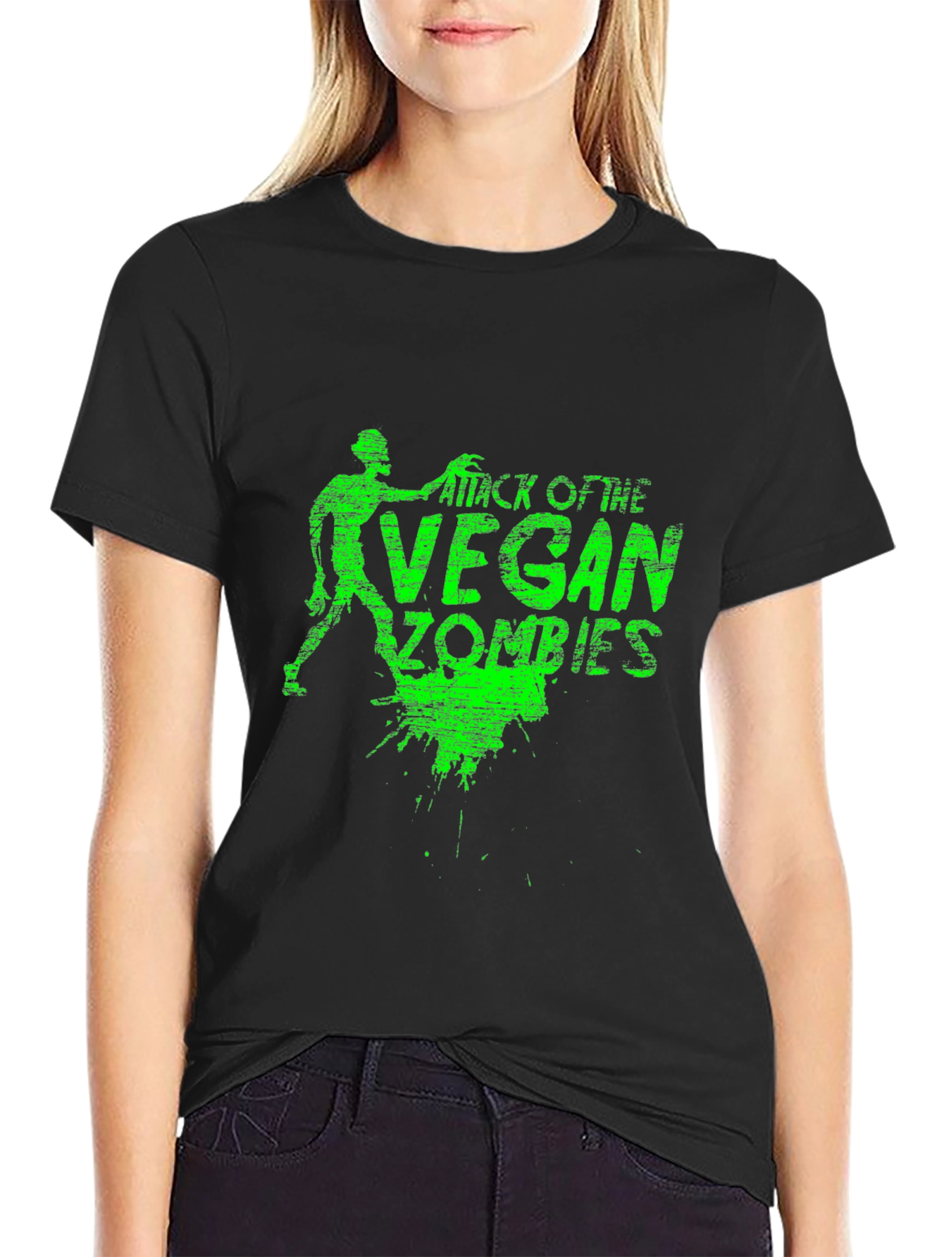 Attack of the Vegan Zombies T-Shirt