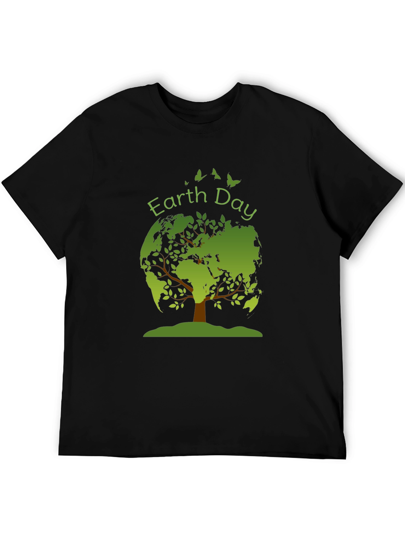 Earth Day T-Shirt - Tree Graphic - Eco Friendly