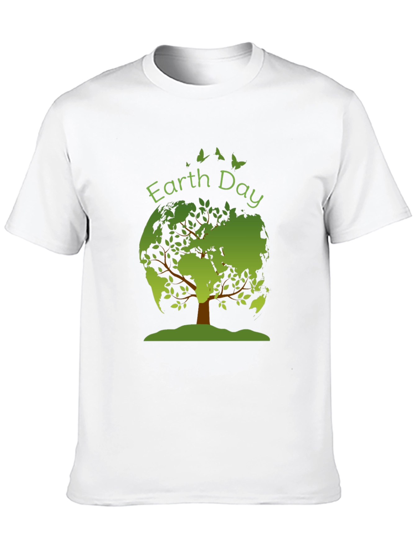 Earth Day T-Shirt - Tree Graphic - Eco Friendly