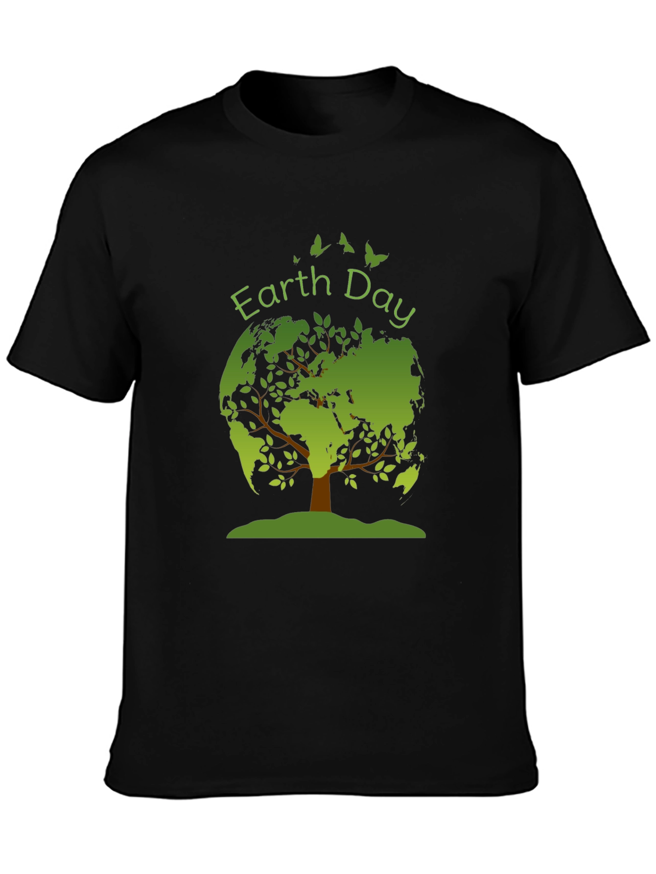 Earth Day T-Shirt - Tree Graphic - Eco Friendly