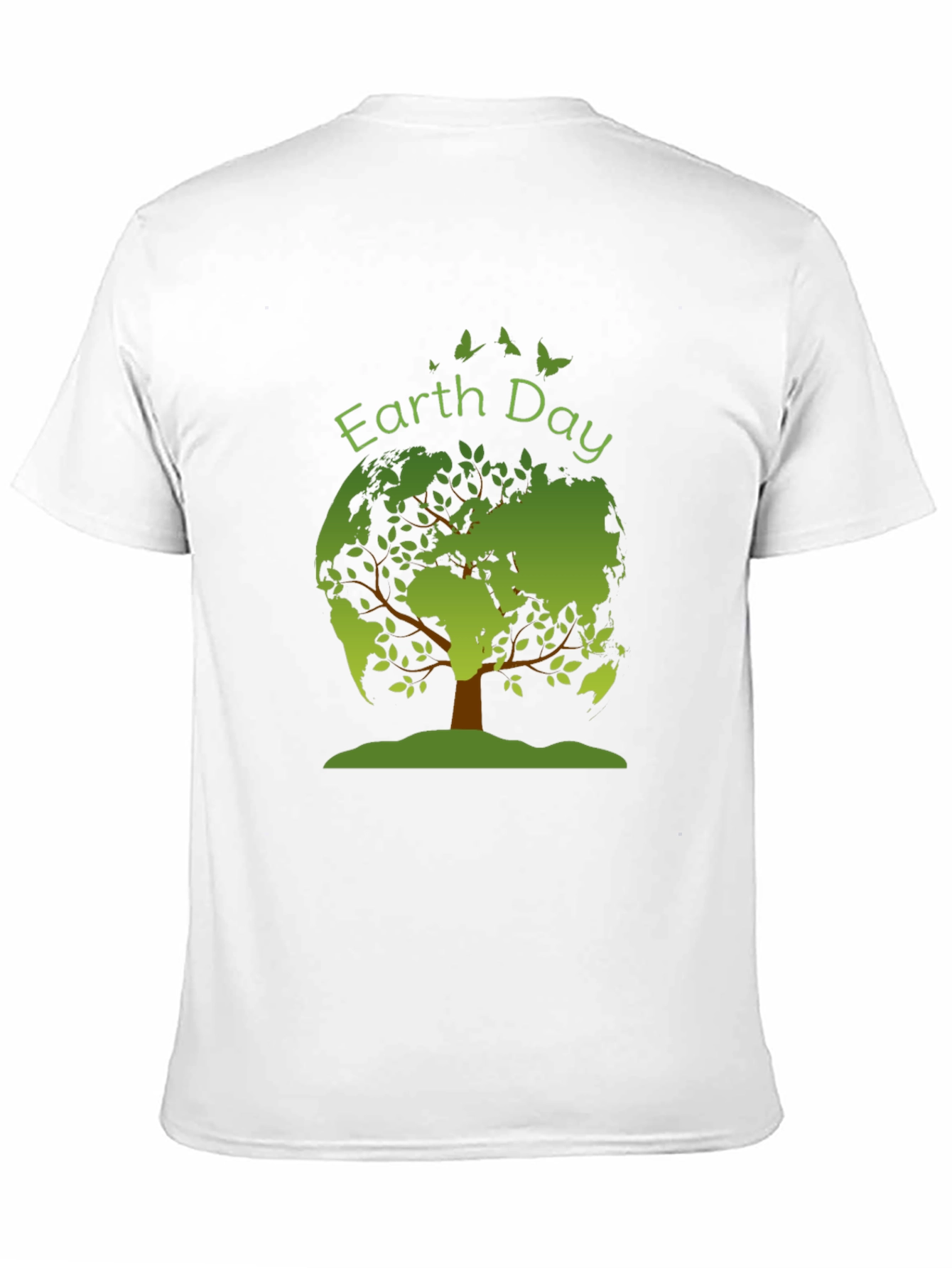 Earth Day T-Shirt - Tree Graphic - Eco Friendly