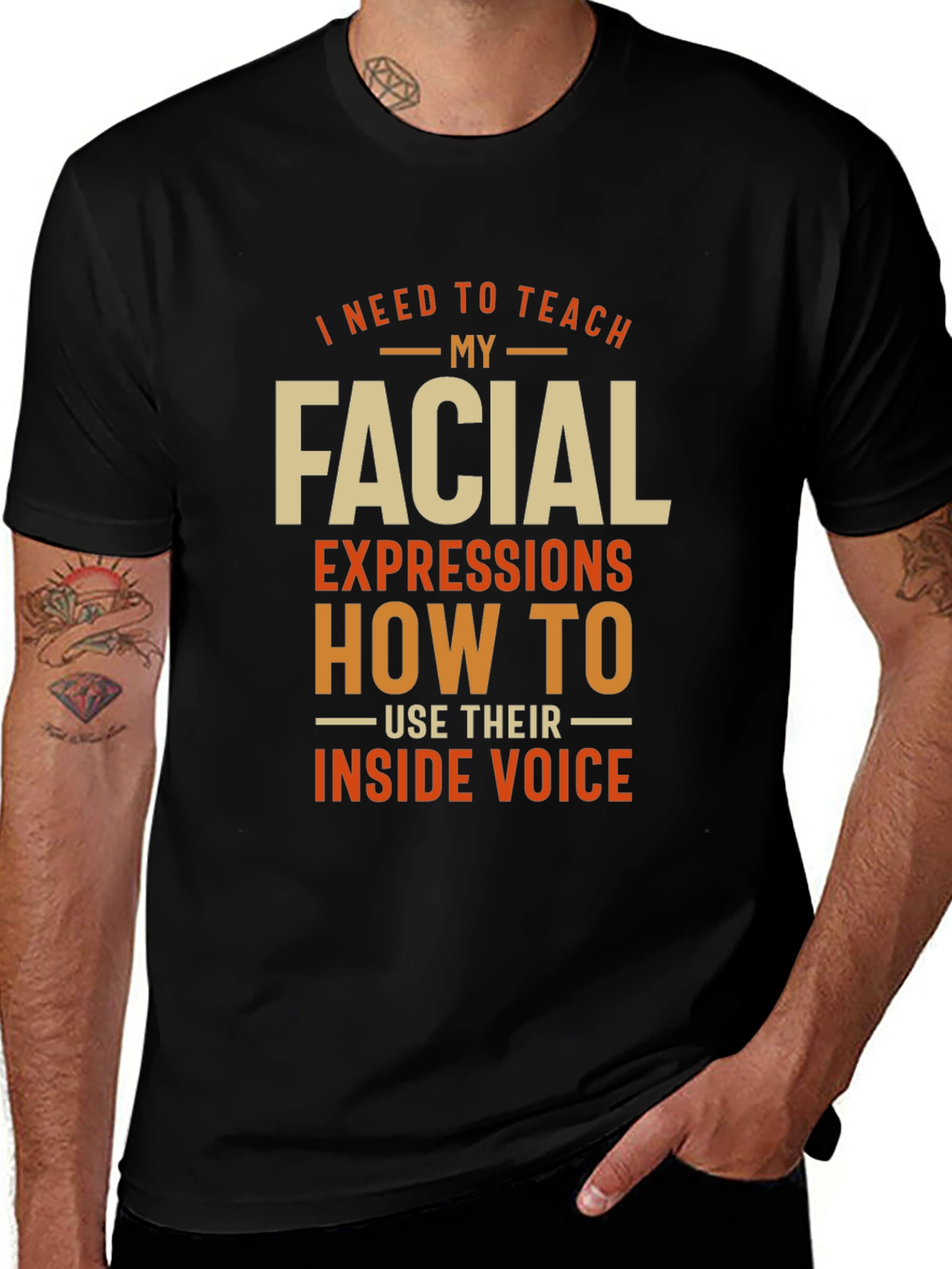 Funny Facial Expressions T-Shirt