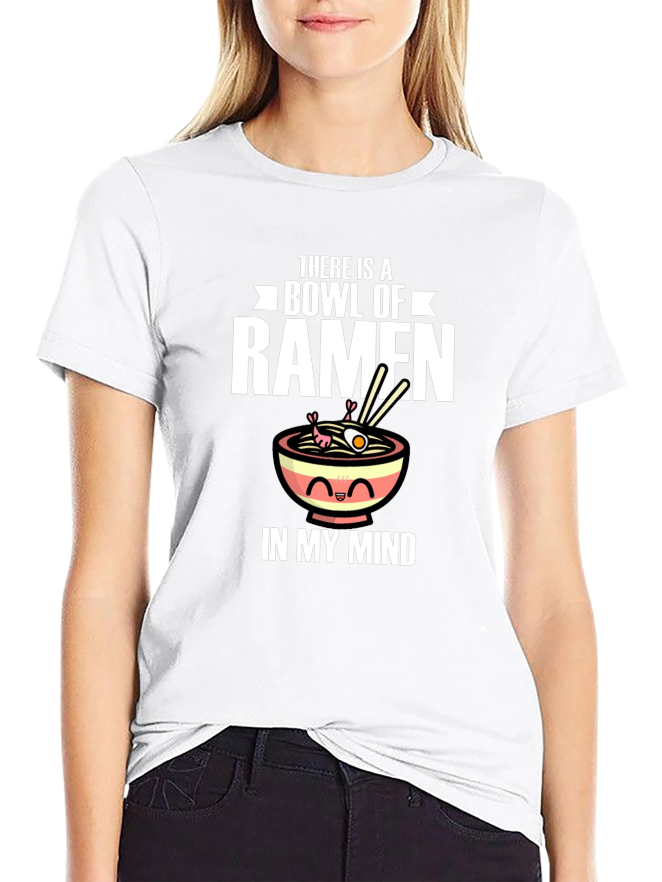 Ramen Lover T-Shirt - Funny Bowl of Ramen Design