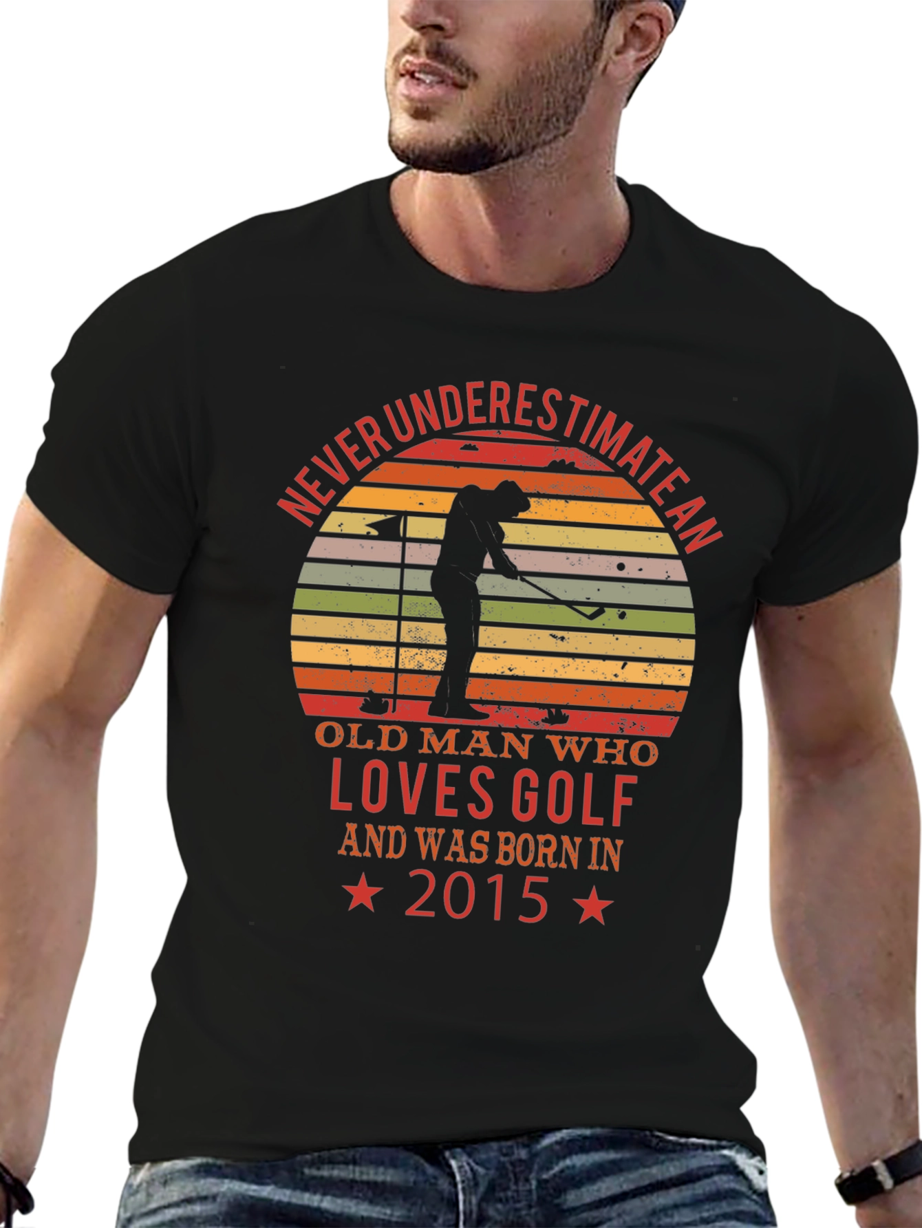 Golf Lover 2015 Birthday T-Shirt