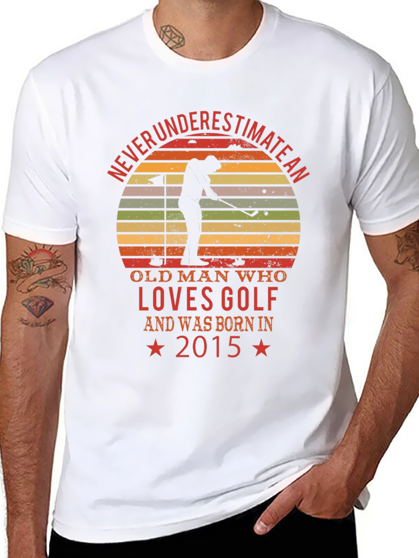 Golf Lover 2015 Birthday T-Shirt