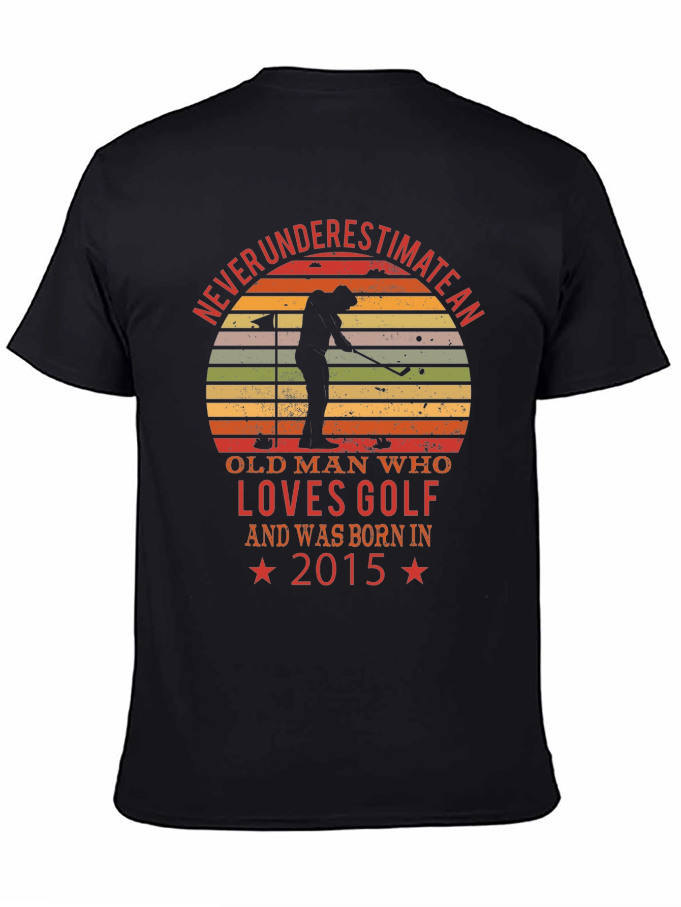 Golf Lover 2015 Birthday T-Shirt